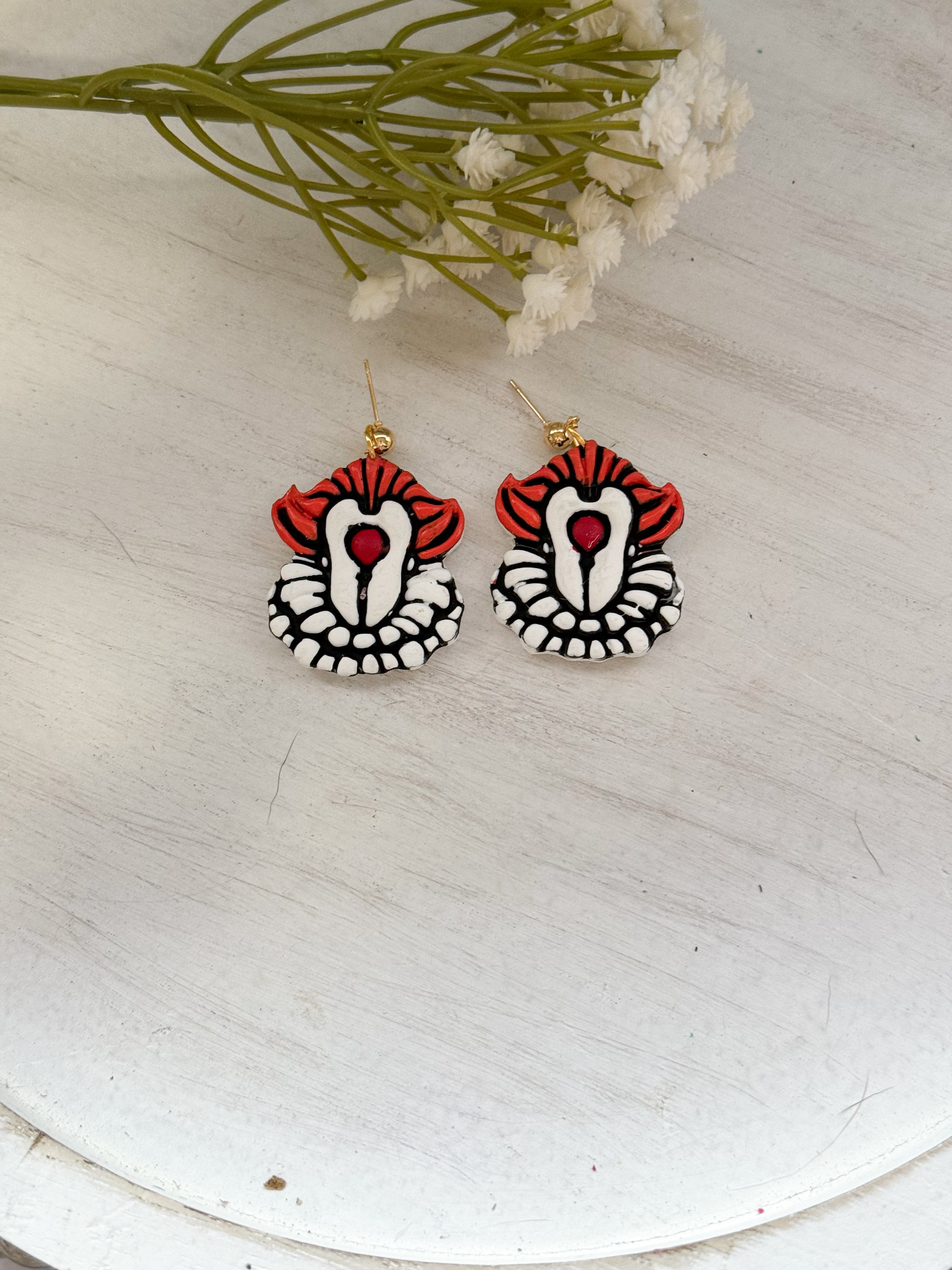 It | Polymer Clay Earrings