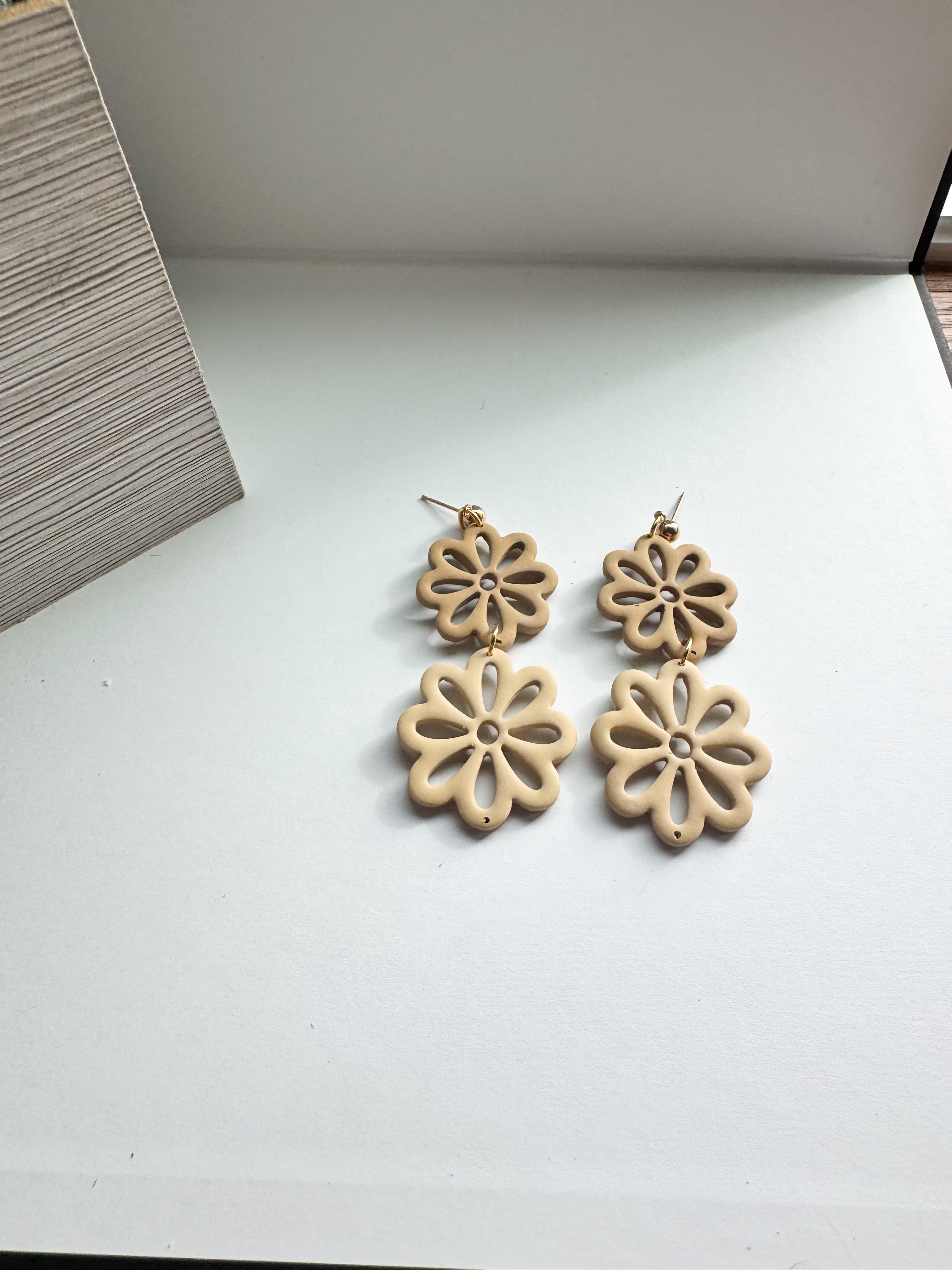 Sweet Bloom: Layered Floral Dangles