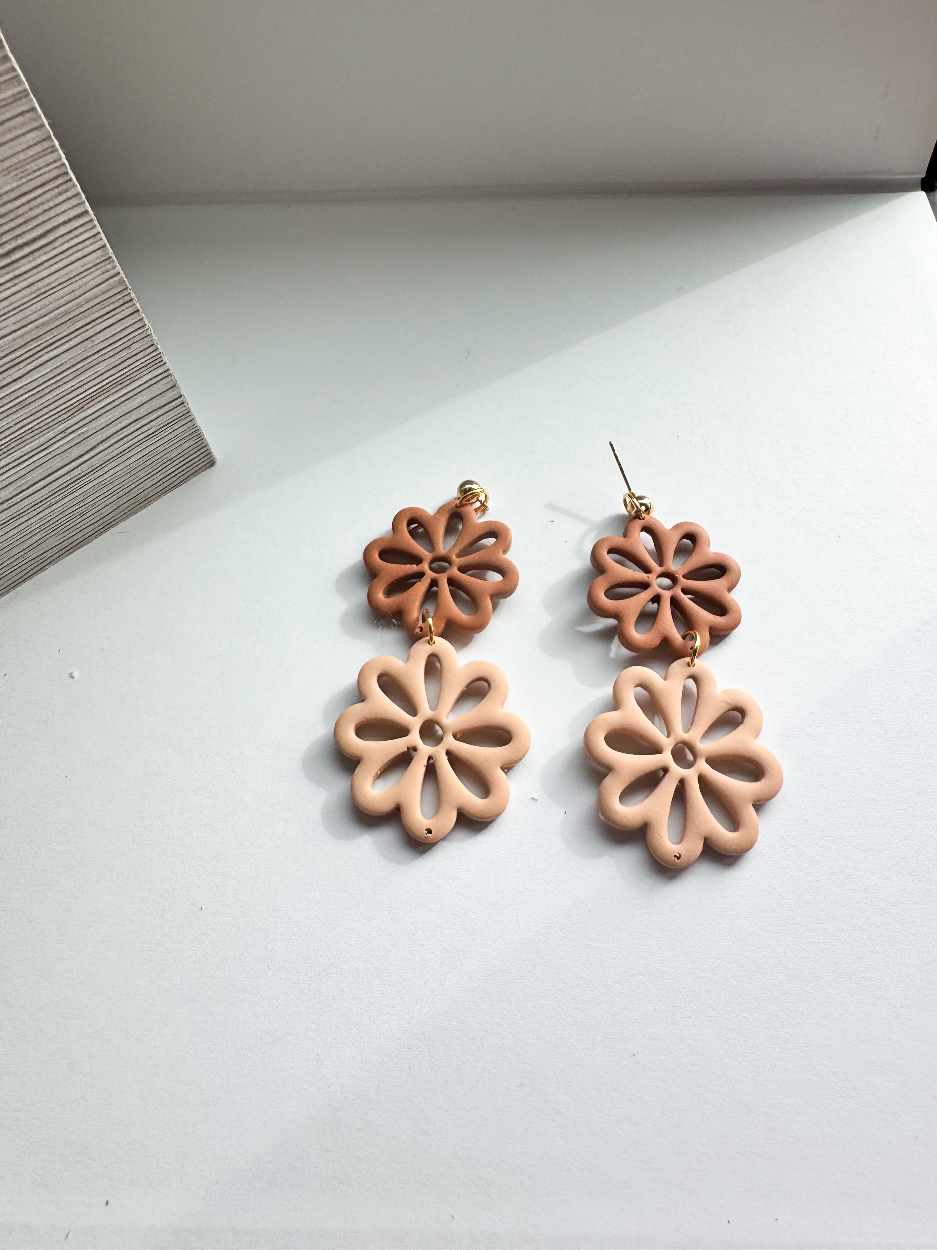 Sweet Bloom: Layered Floral Dangles