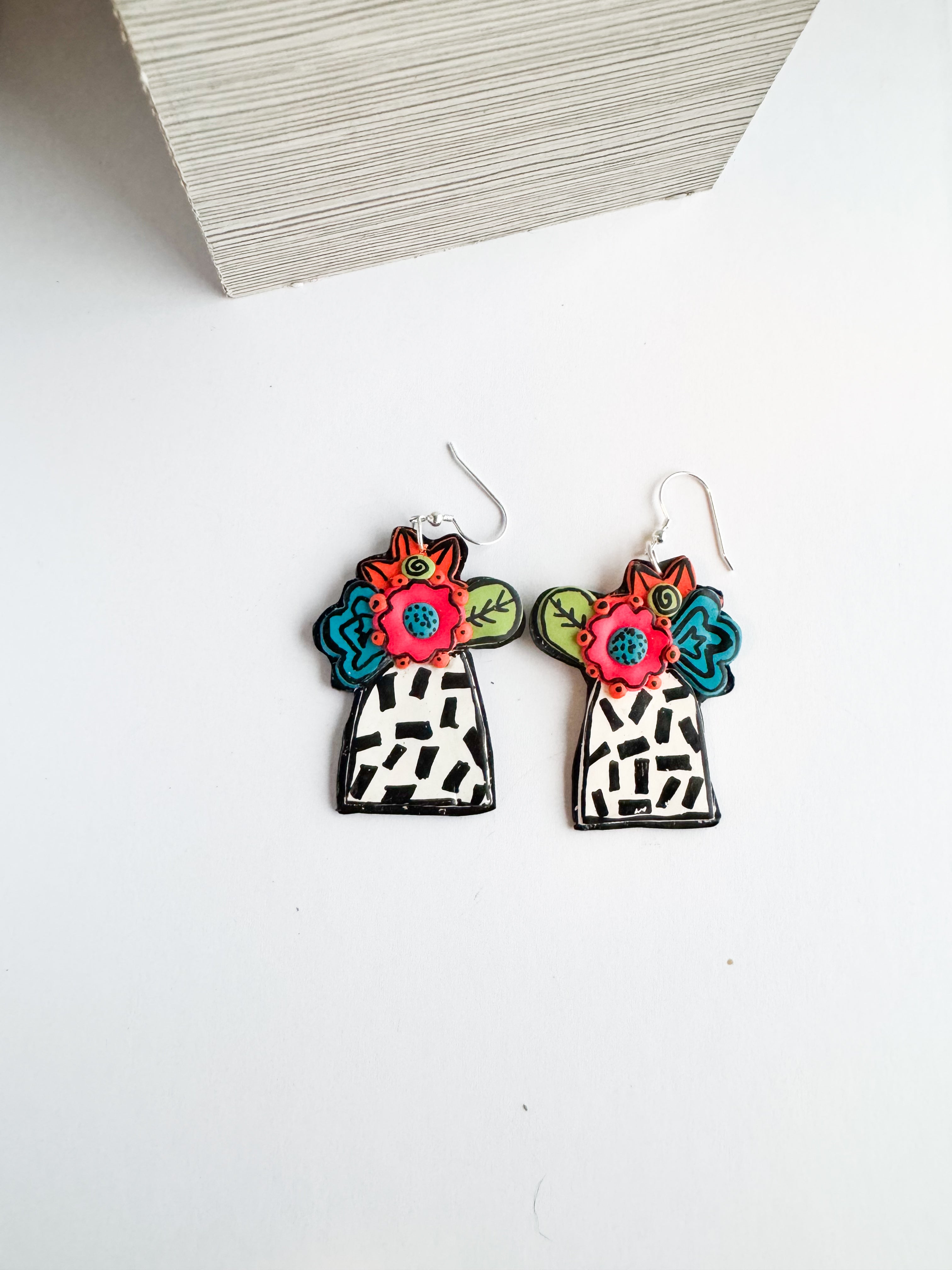 Cosmic Bloom Vase Dangles
