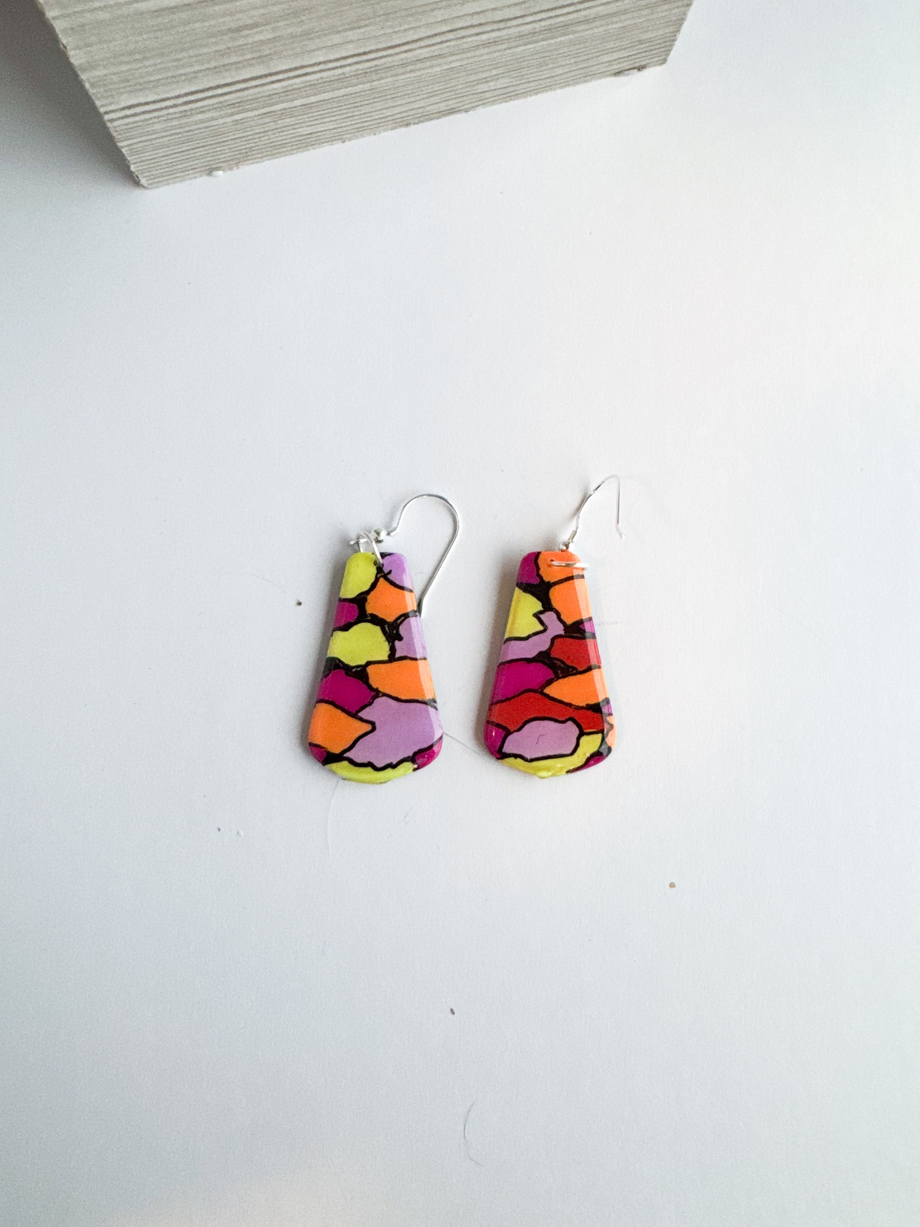 Rocket Ripple Drop Dangles