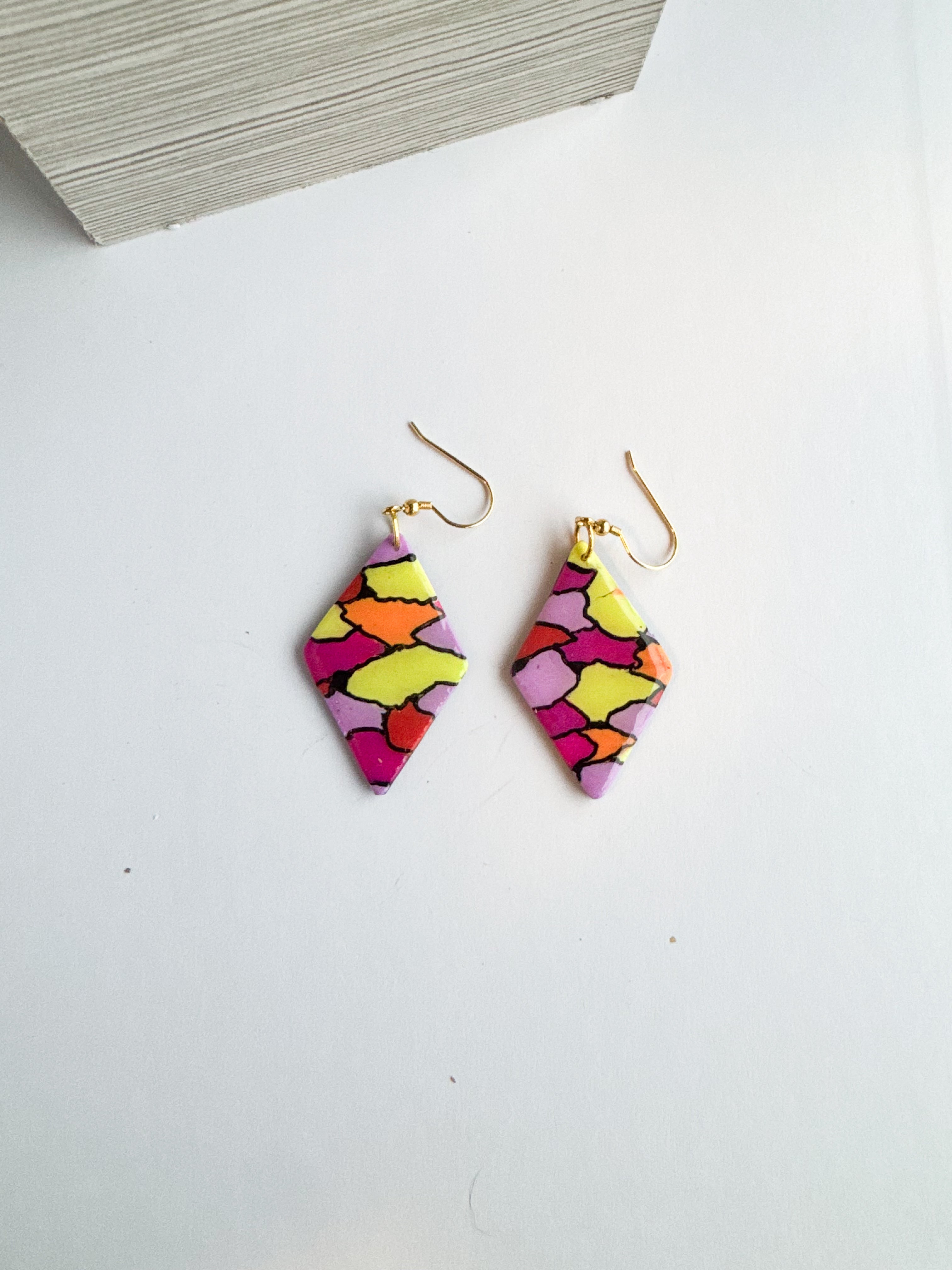 Orbit Pop Diamond Dangles