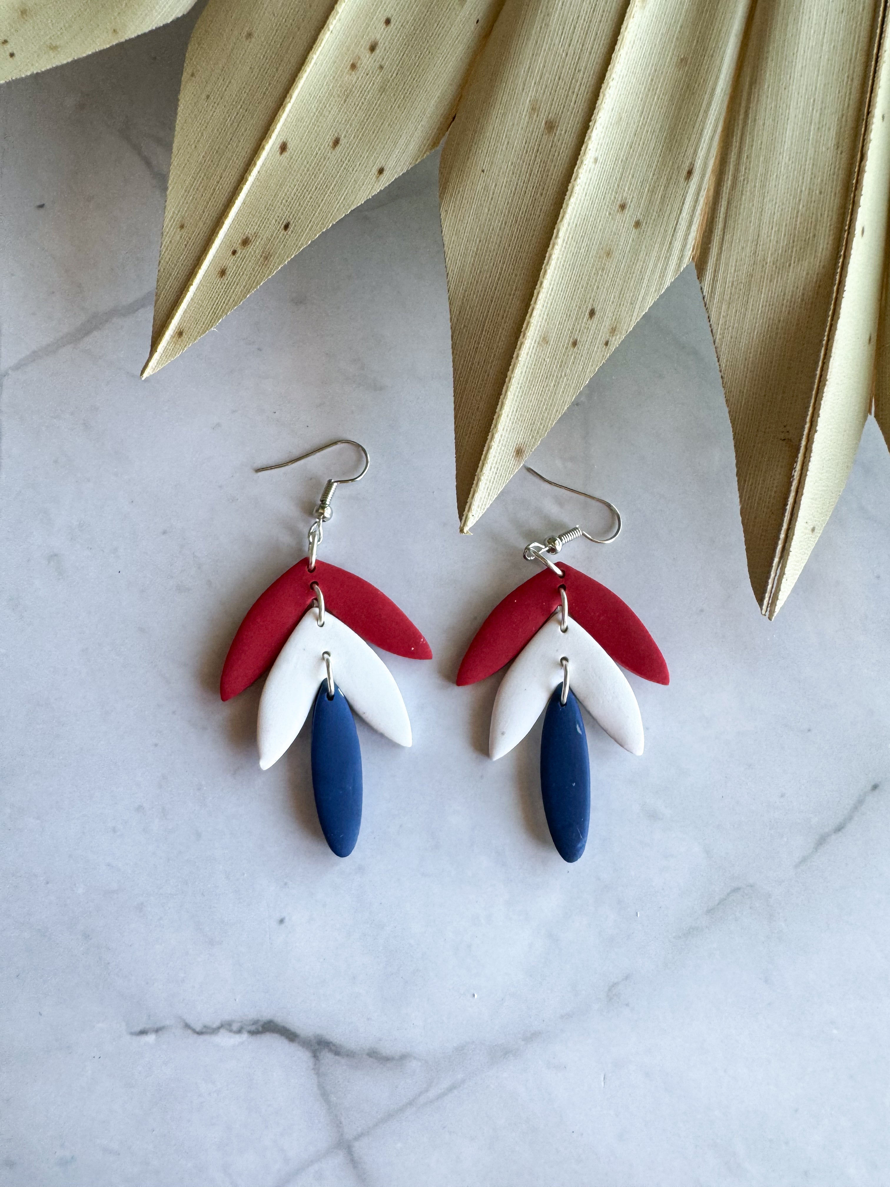 Red, white, and blue Chevron