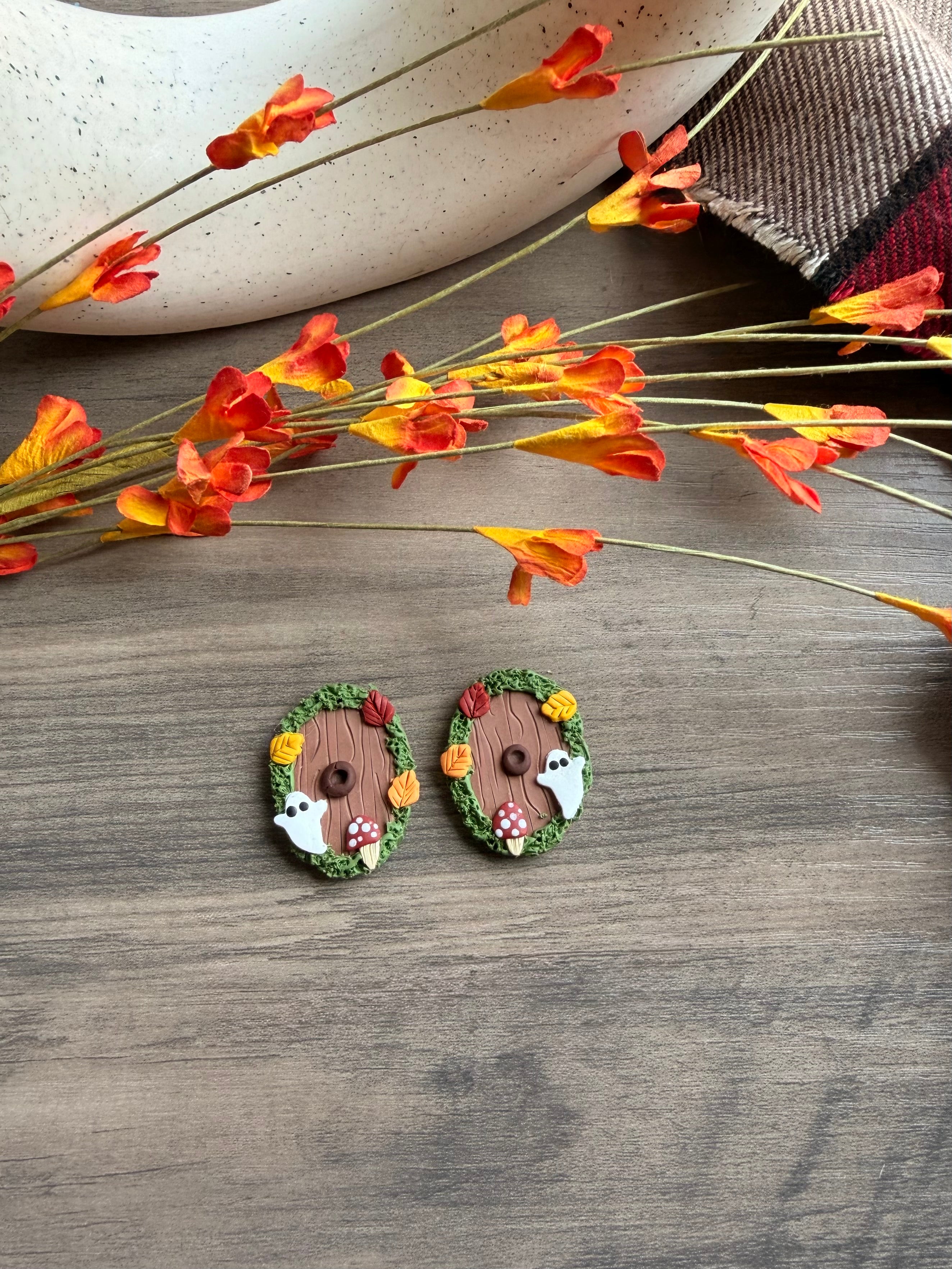 Haunted Cottage Door Earrings