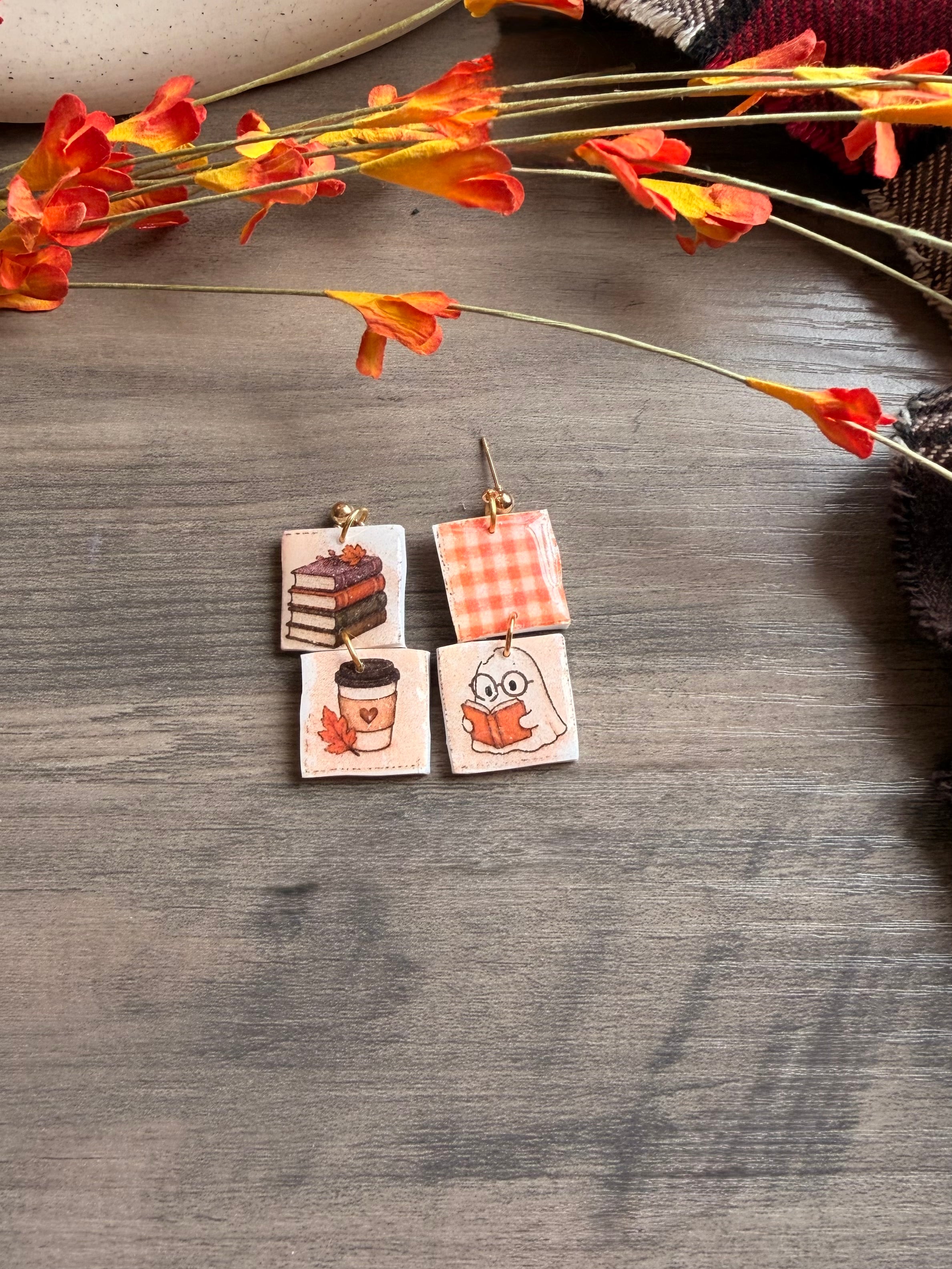 Autumn Storybook | One-of-a-Kind Earrings