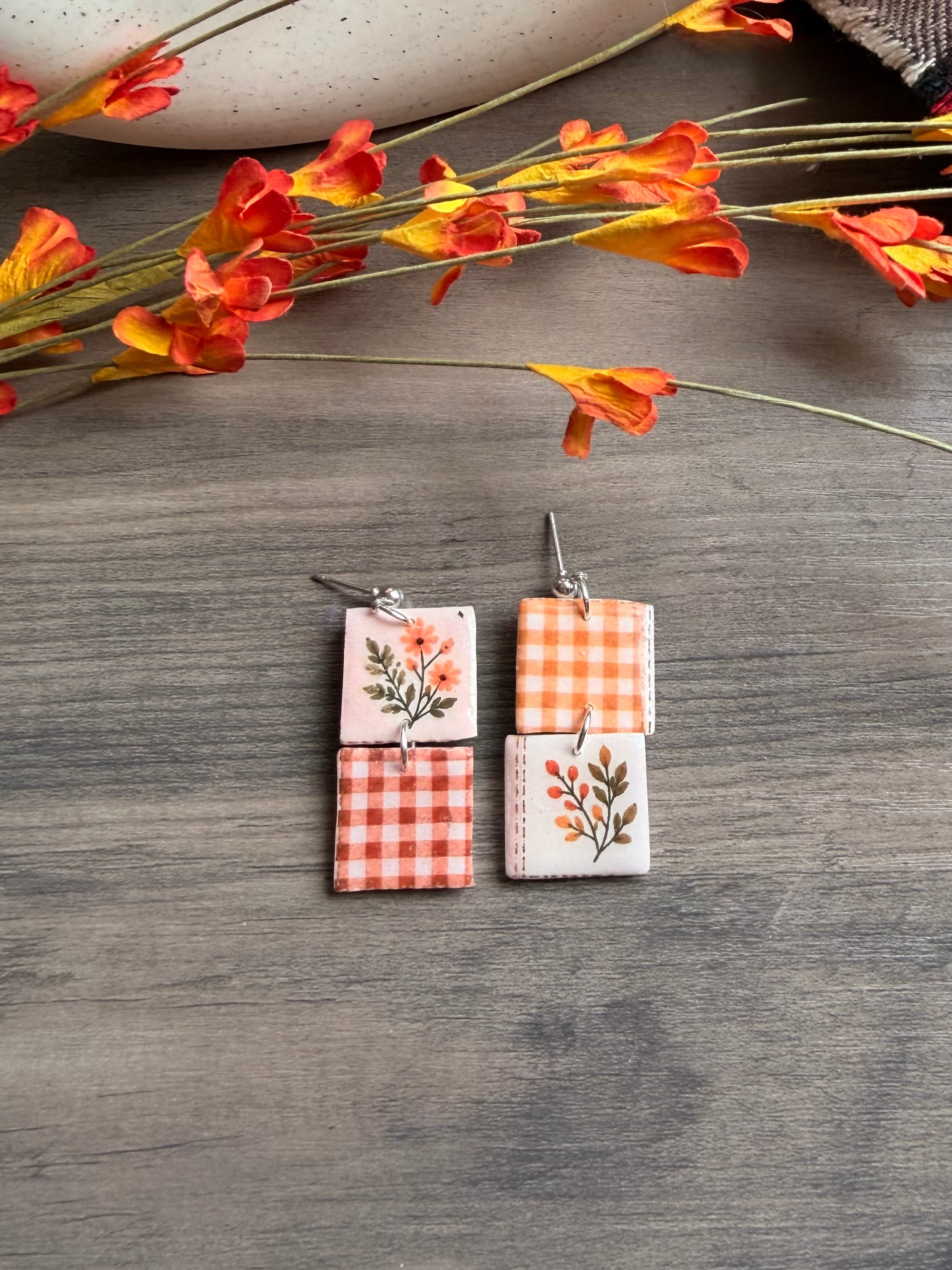 Autumn Storybook | One-of-a-Kind Earrings