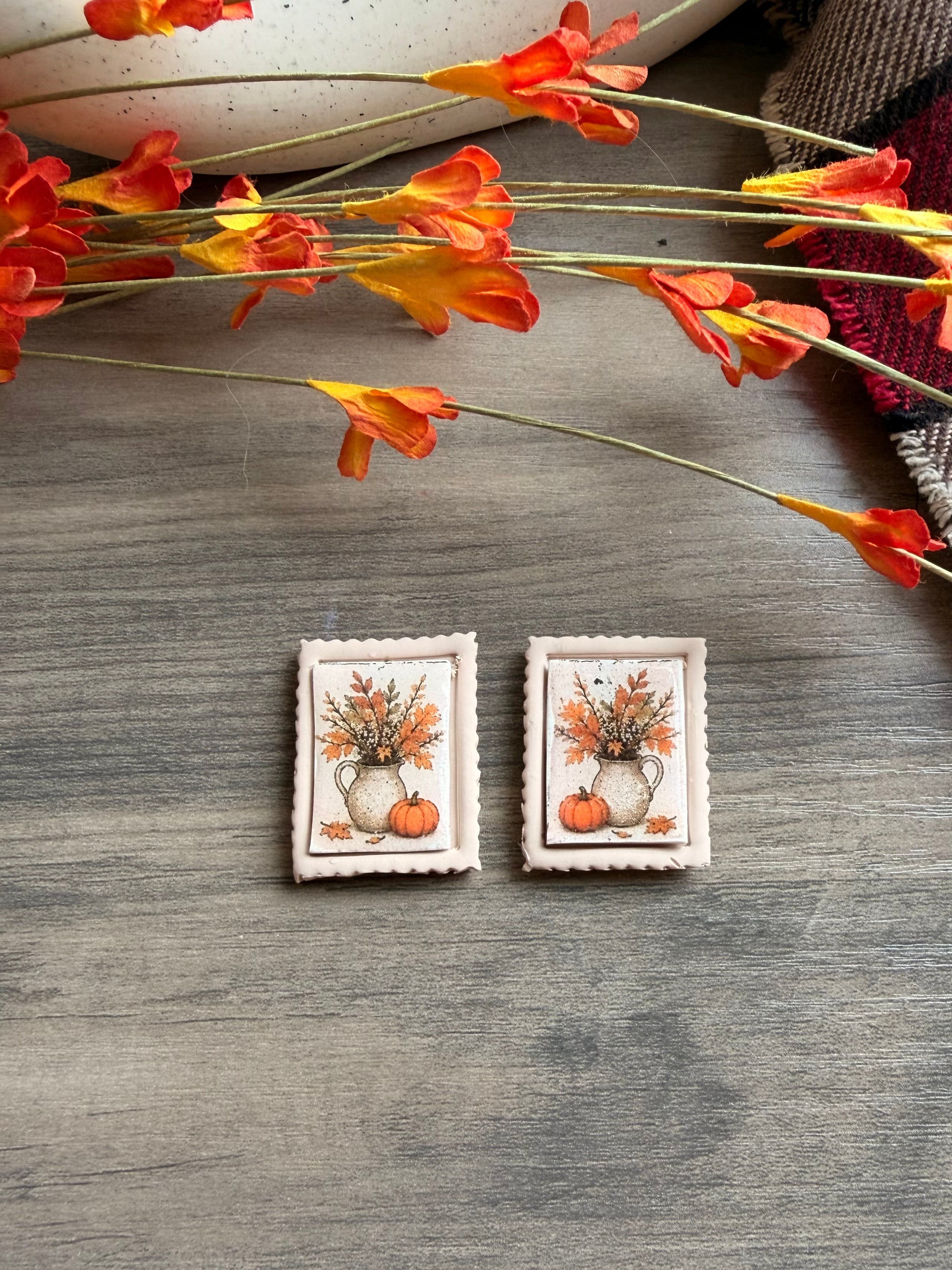 Cozy Autumn Collection | One-of-a-Kind Fall Earrings