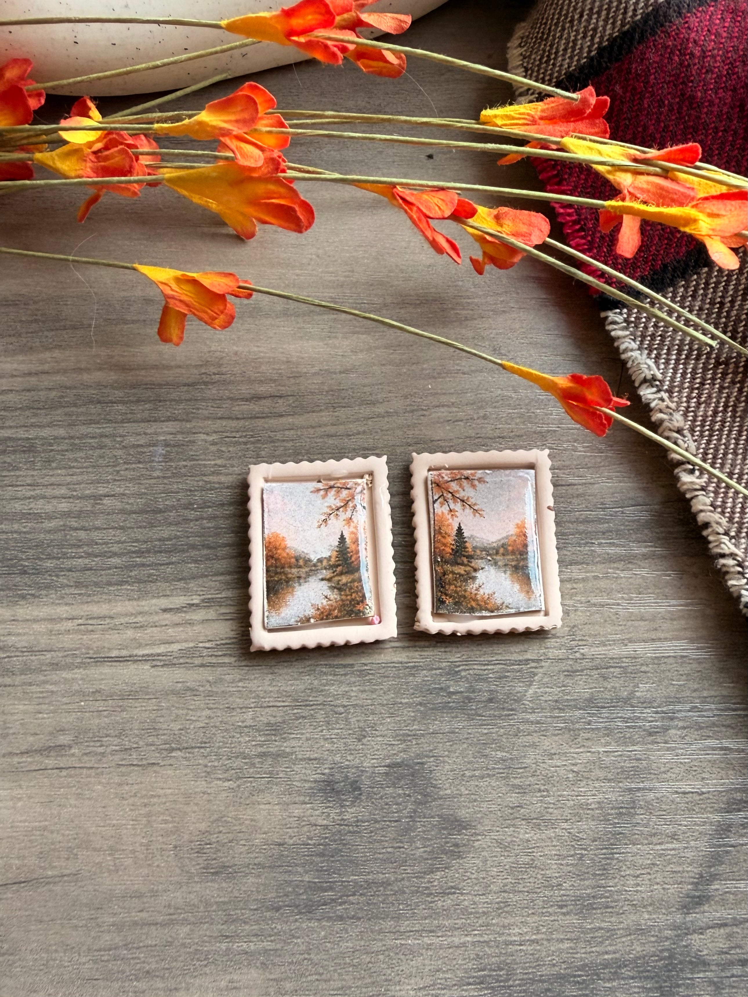 Cozy Autumn Collection | One-of-a-Kind Fall Earrings