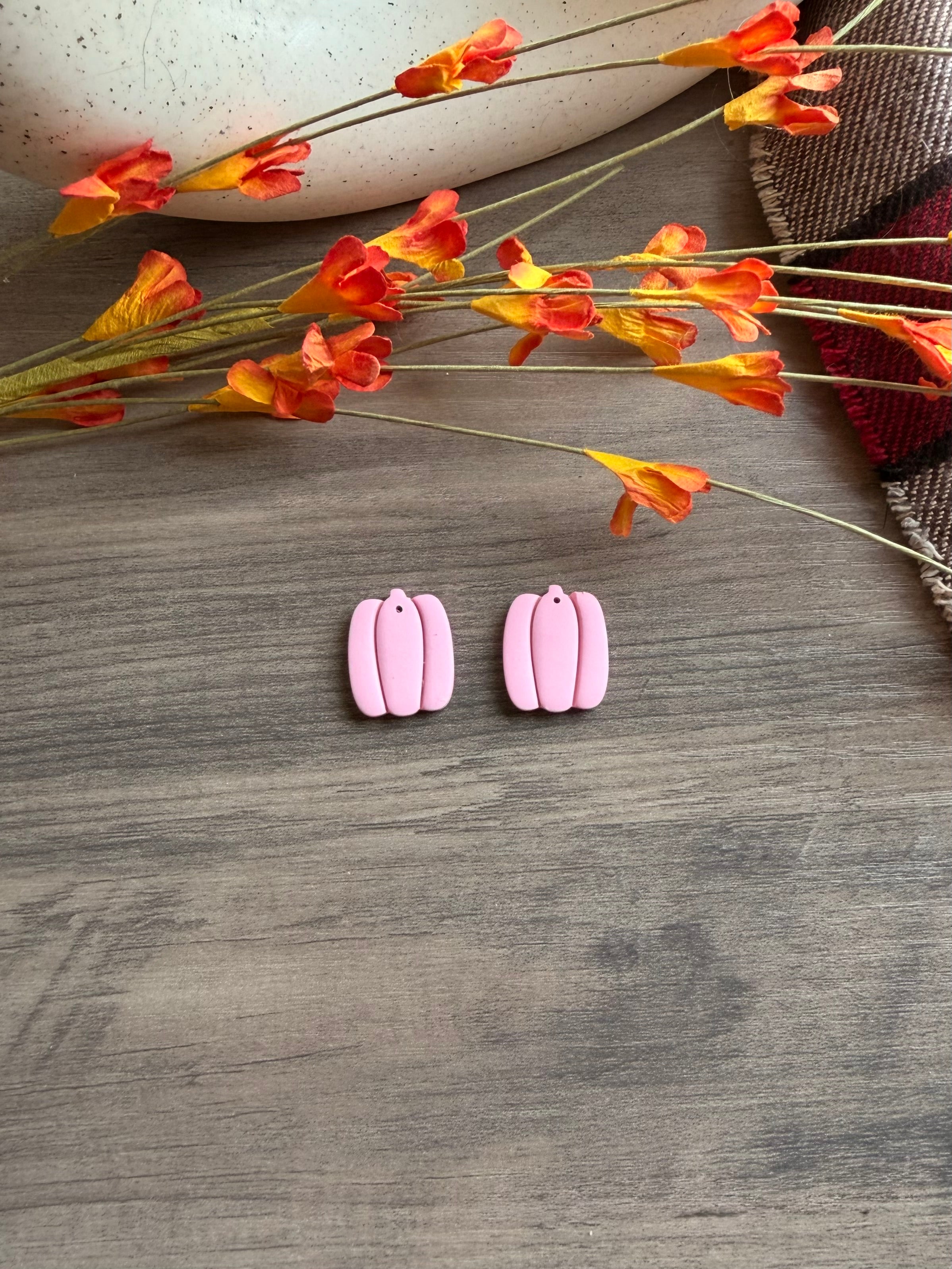 Pink Fall Dangles