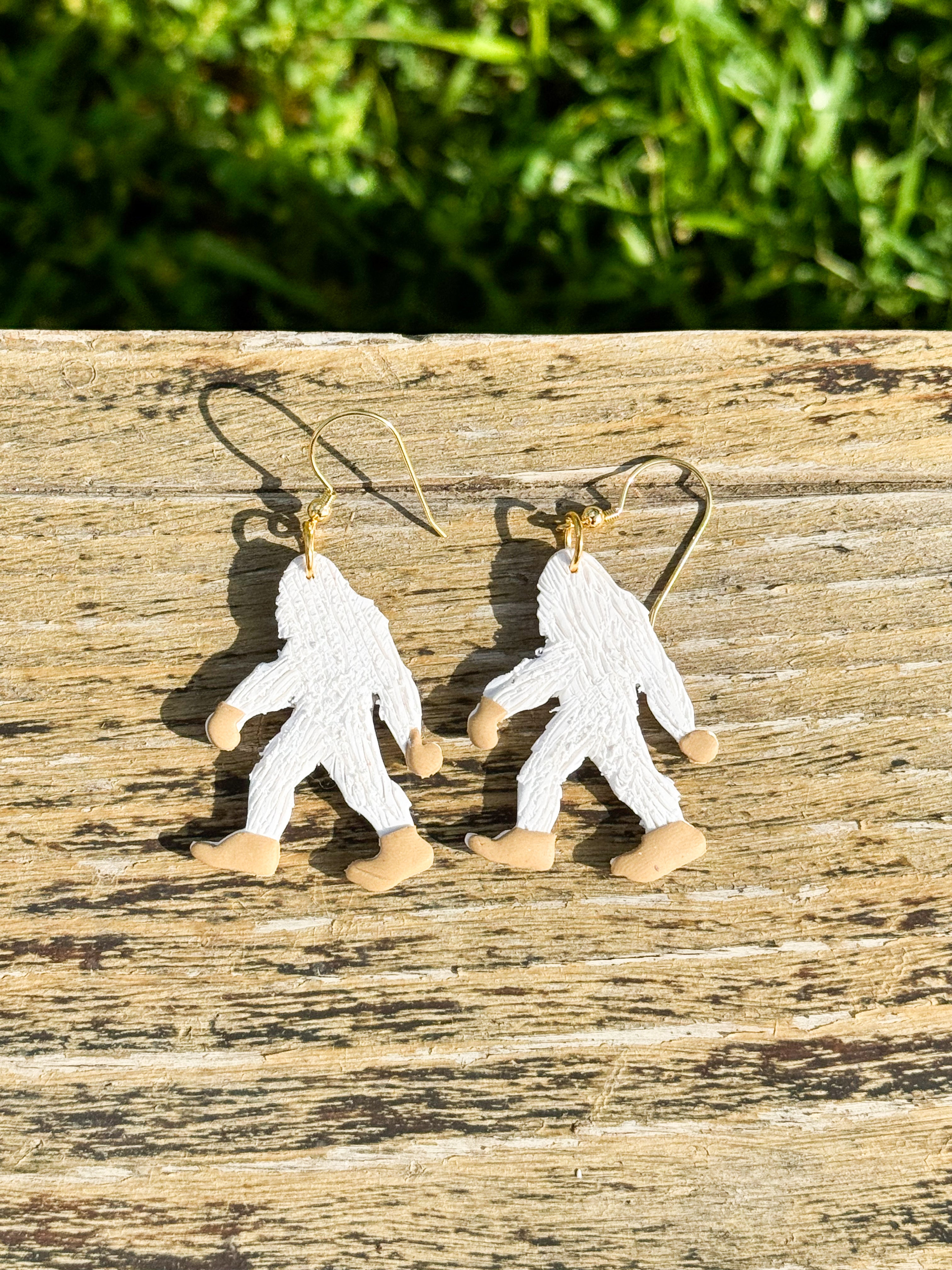 Yeti Clay Earrings
