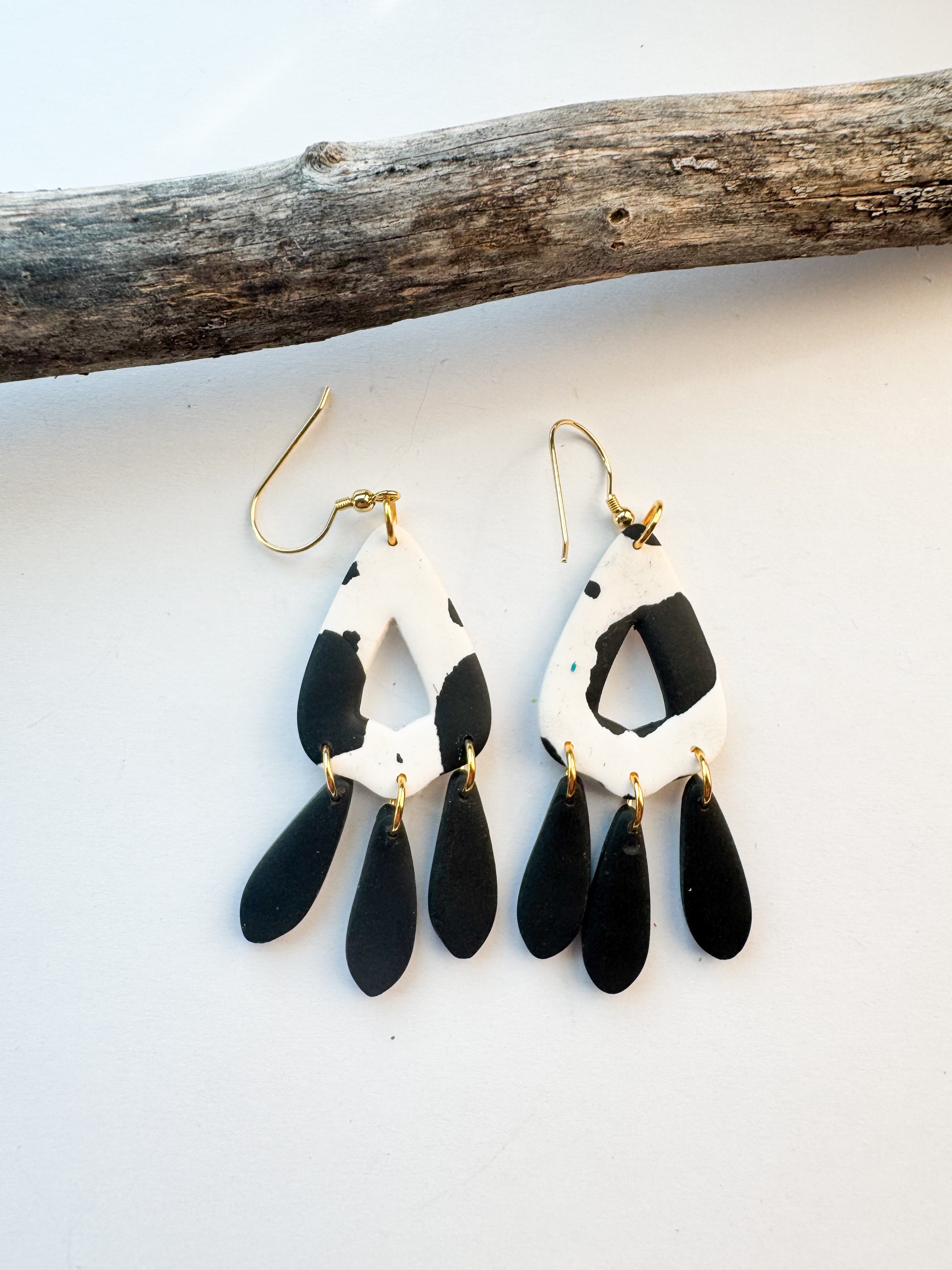 Moo-dy Cowgirl Earrings