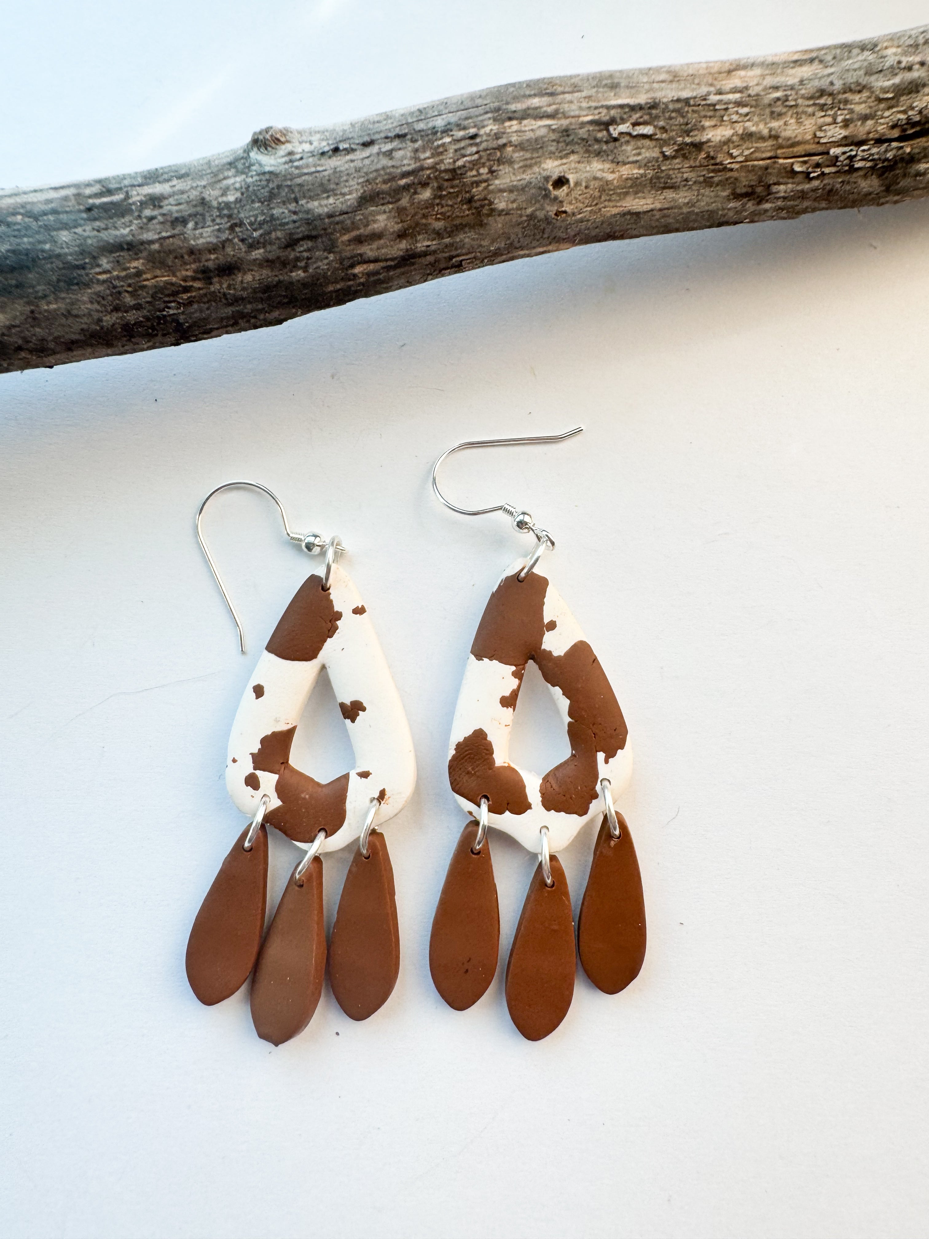 Moo-dy Cowgirl Earrings