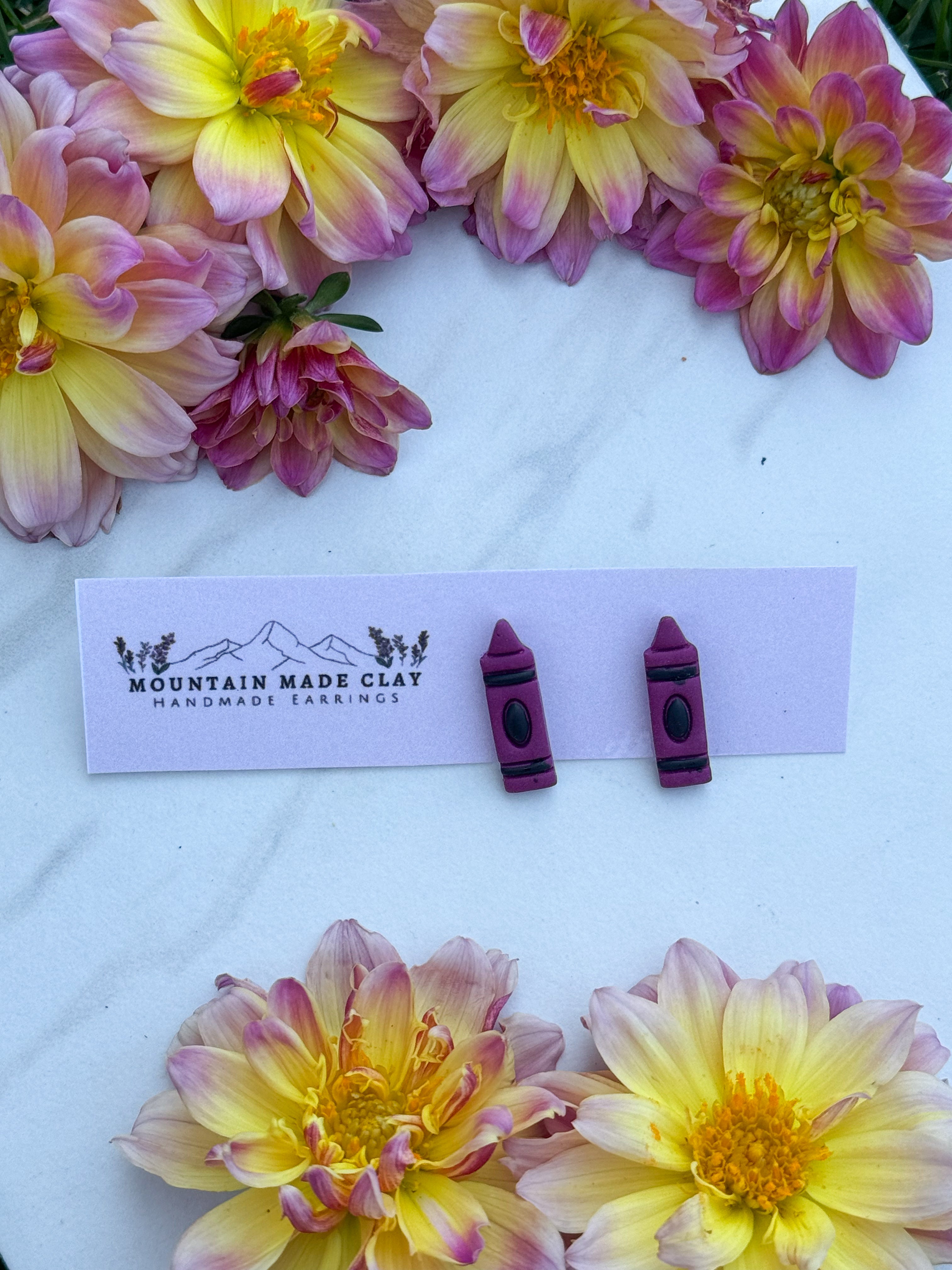 Crayon Studs