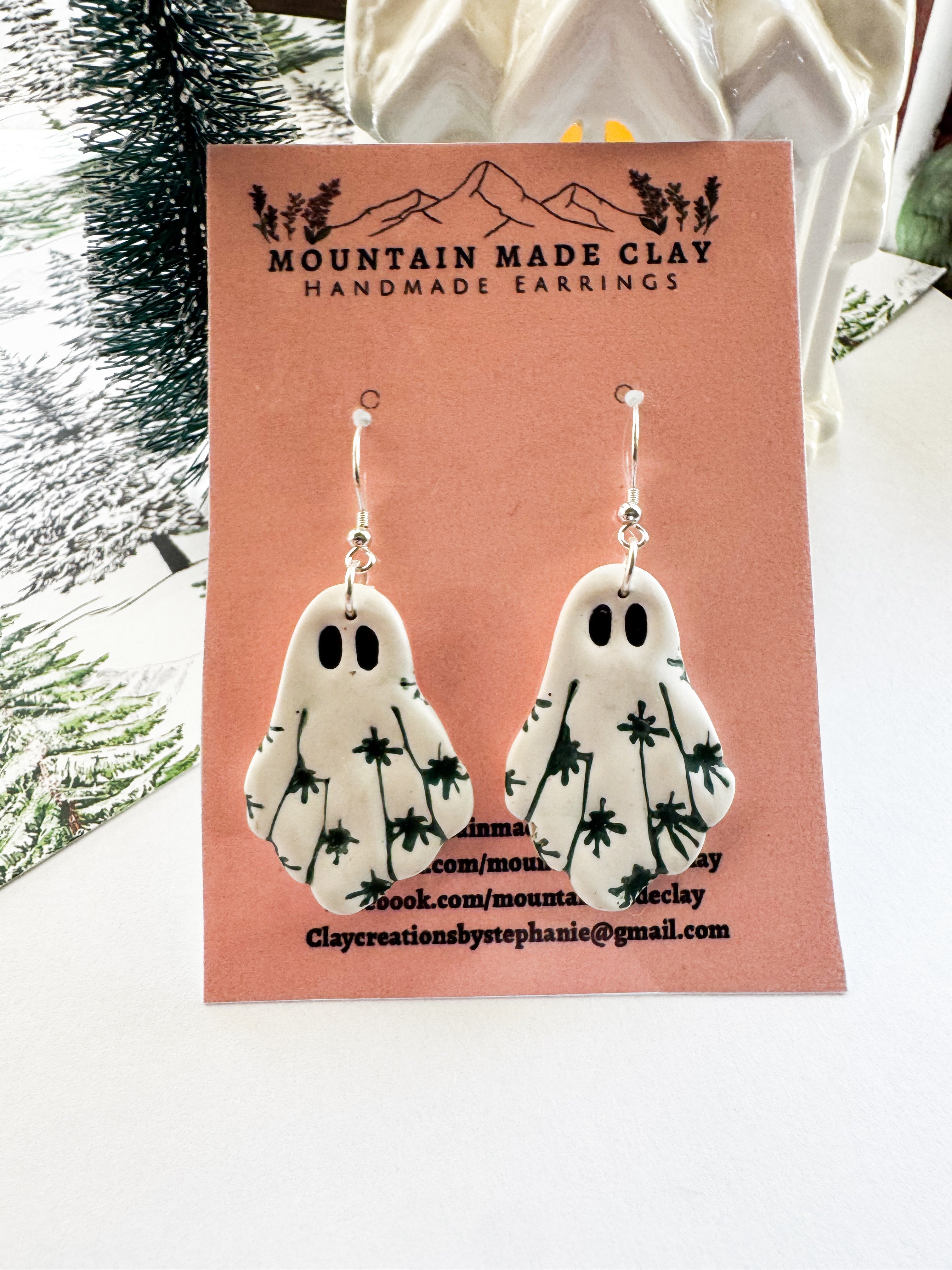 Woodland Ghost Dangles