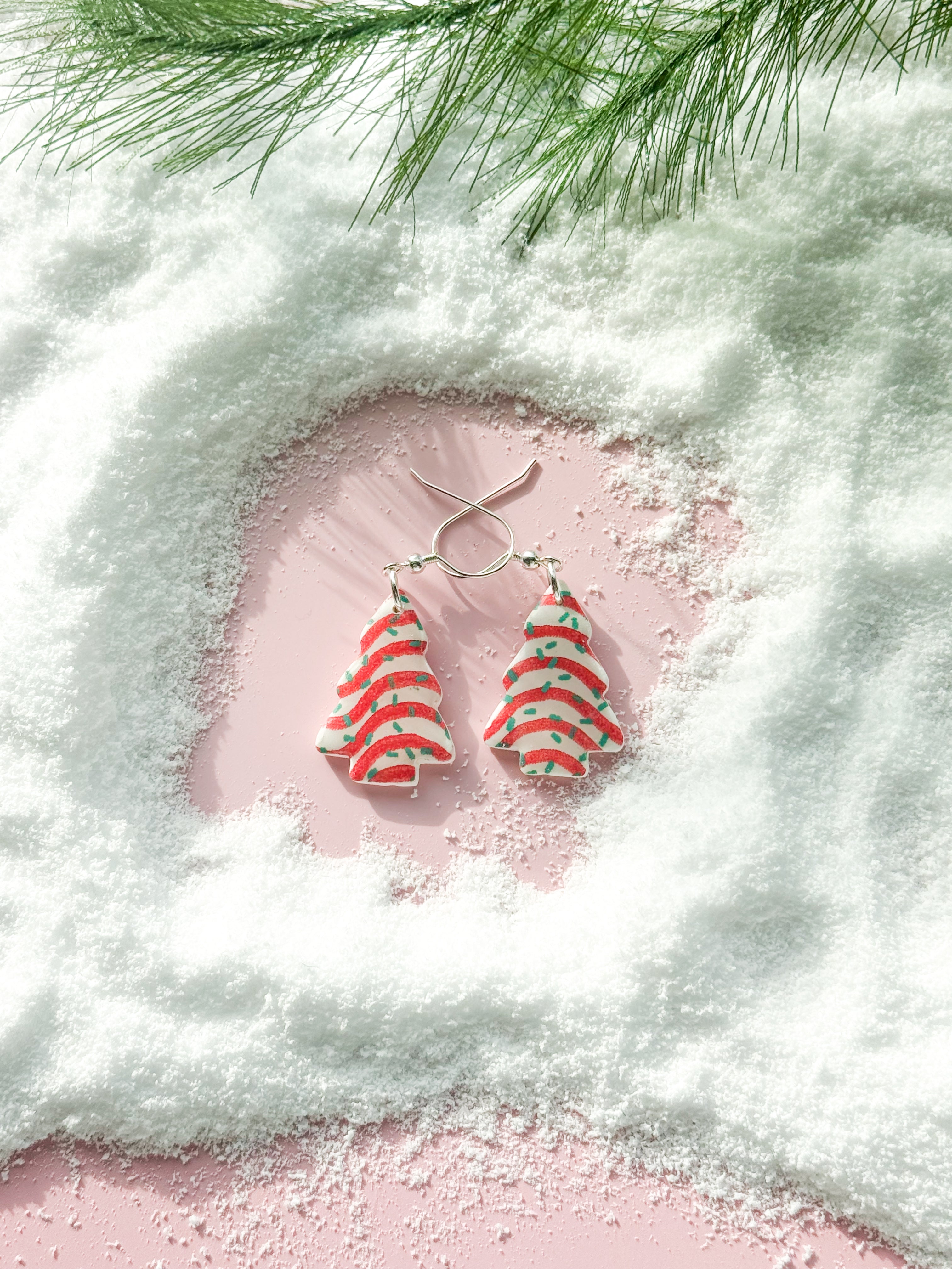 Tree Clay Earrings