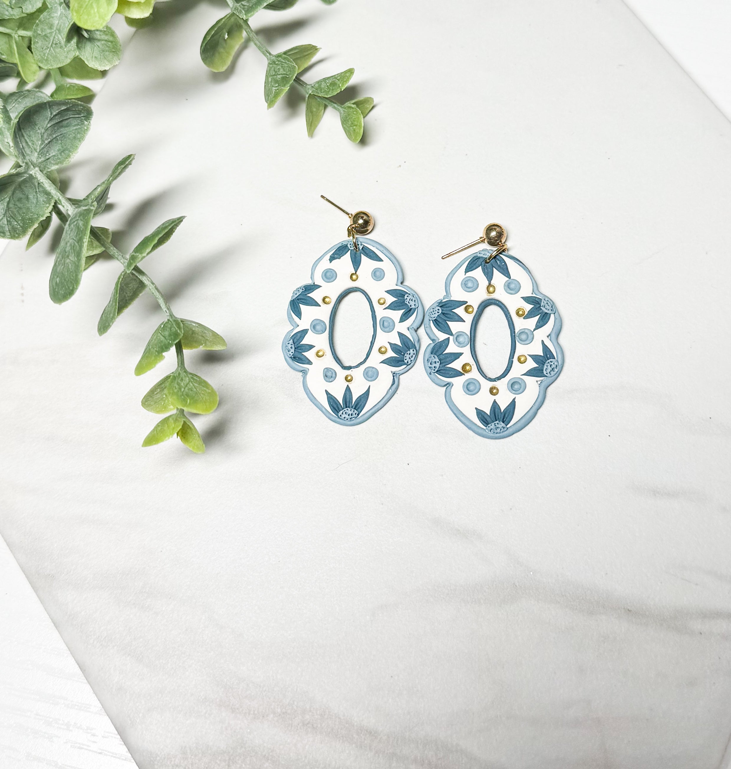 Floral Heirloom Earrings