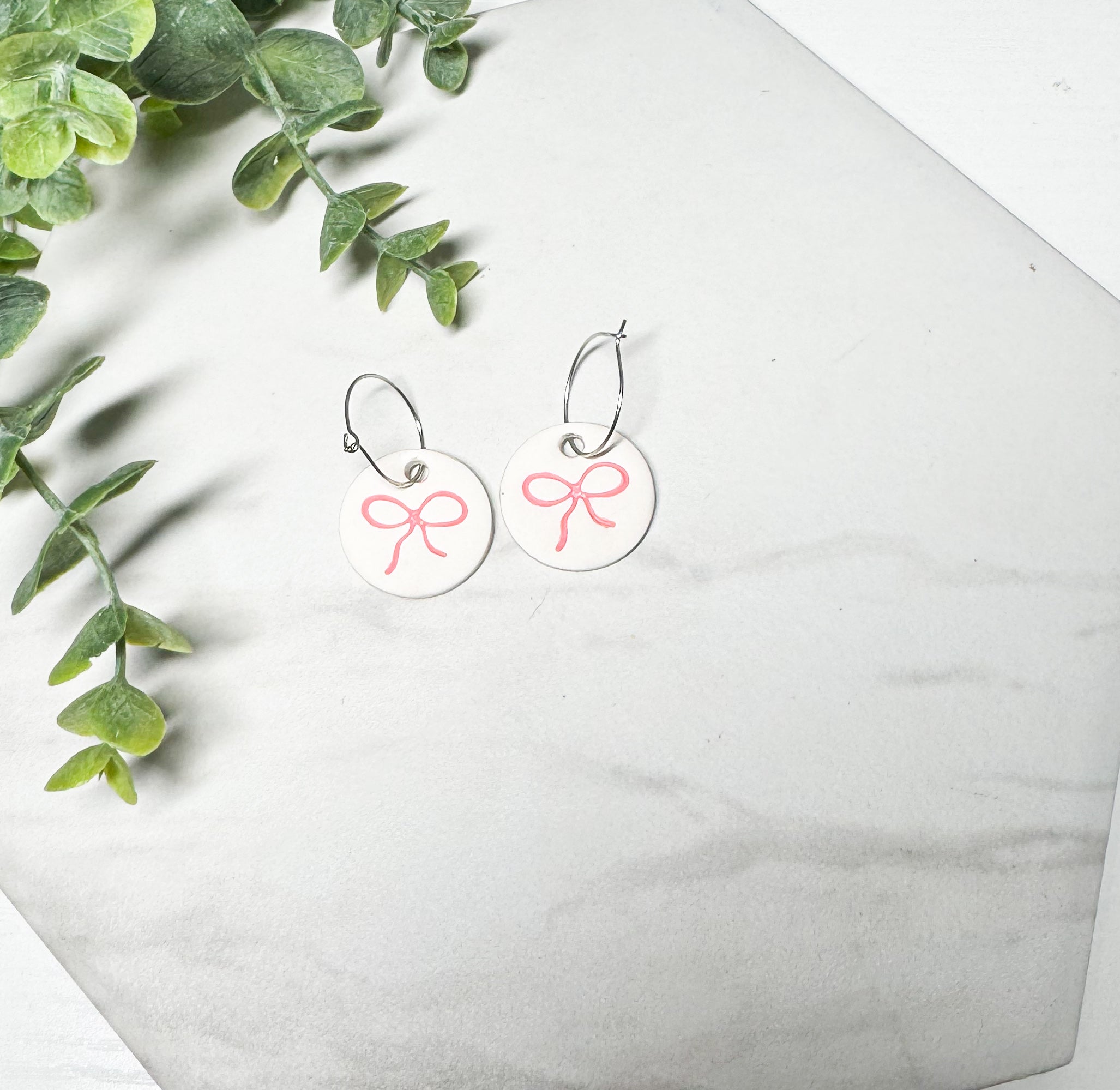 Minimal Bow Earrings