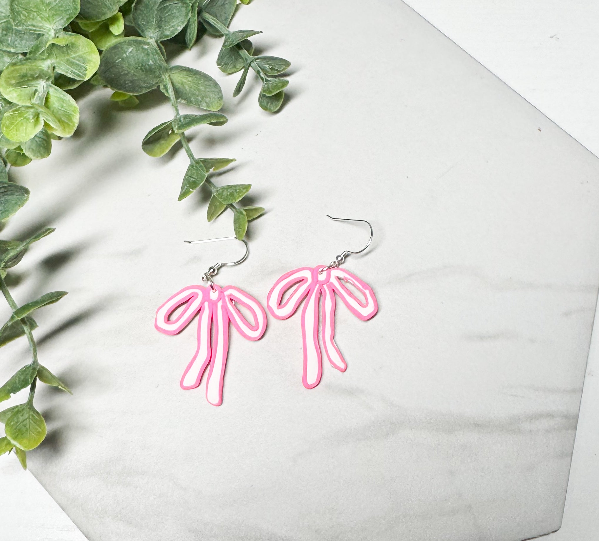 Outline Bow Dangles