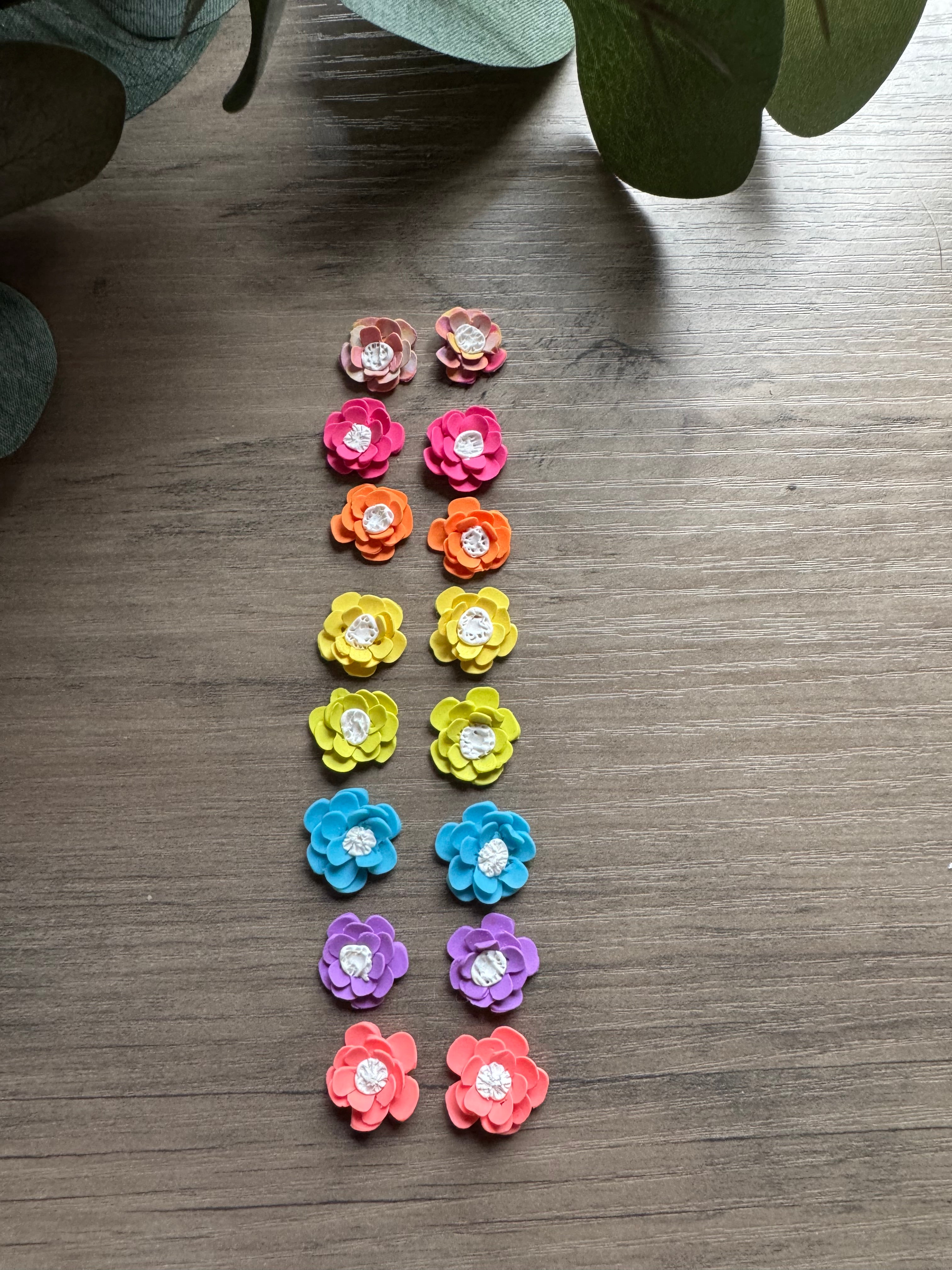 Floral Studs