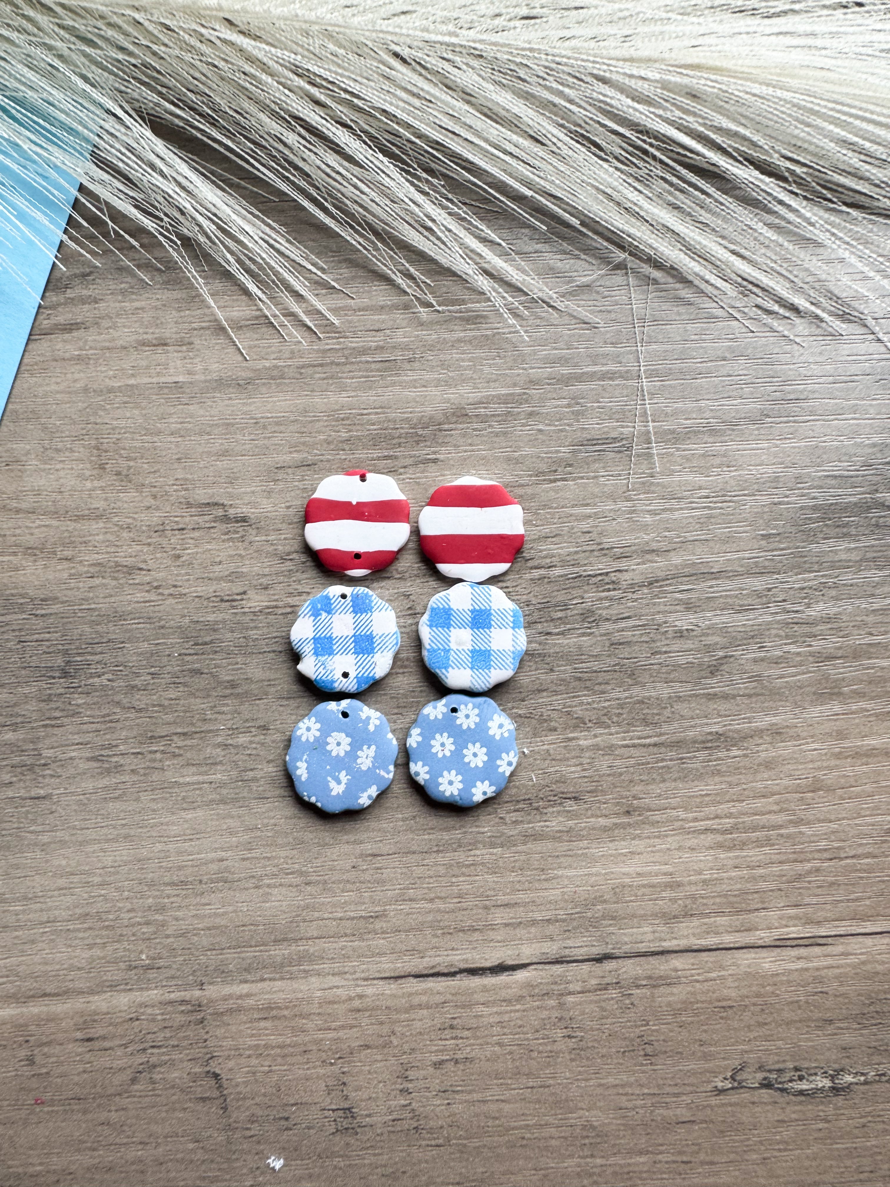 Picnic Party Drop Earrings