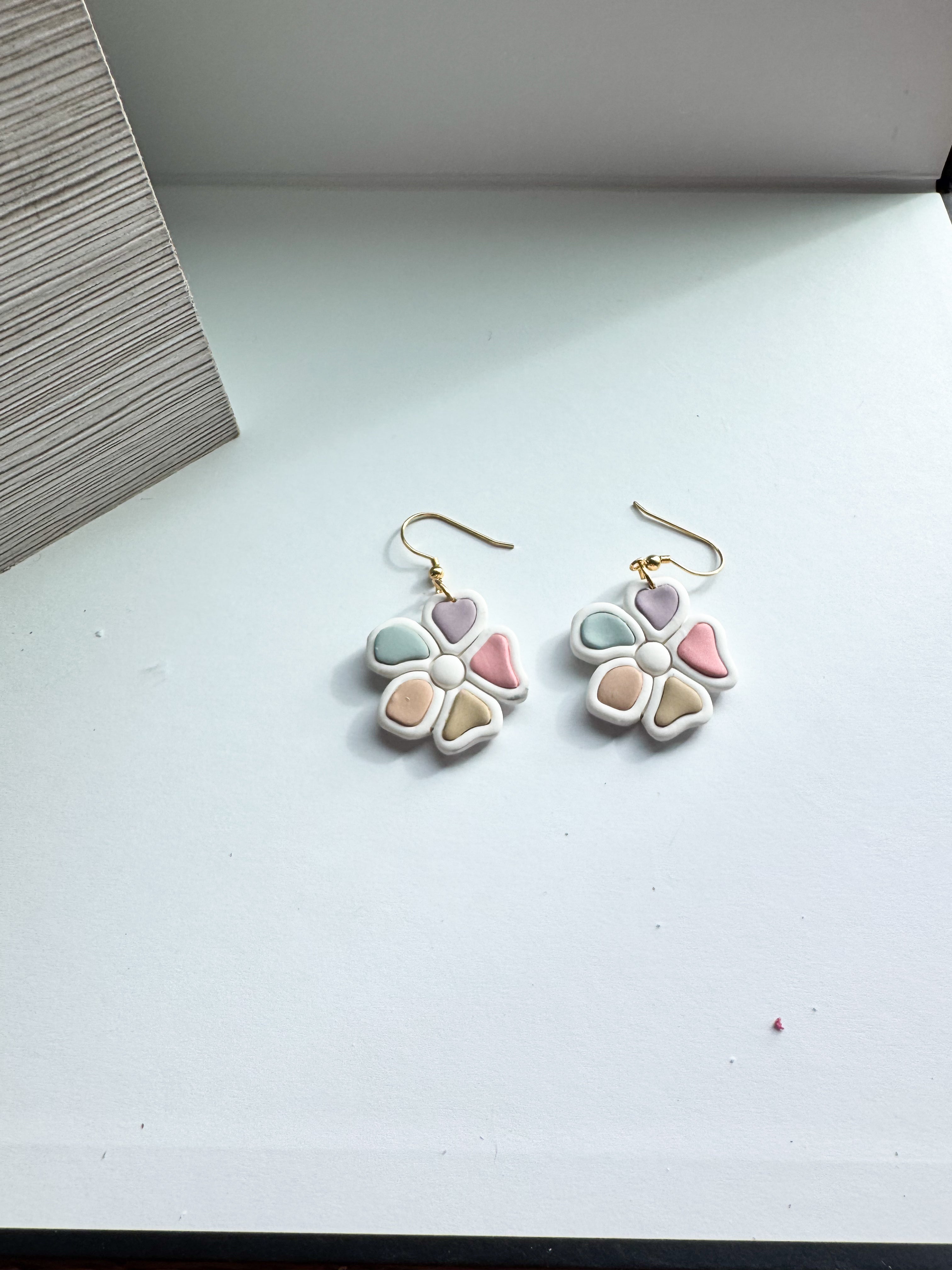 Petite Petals: rounded petal floral dangles