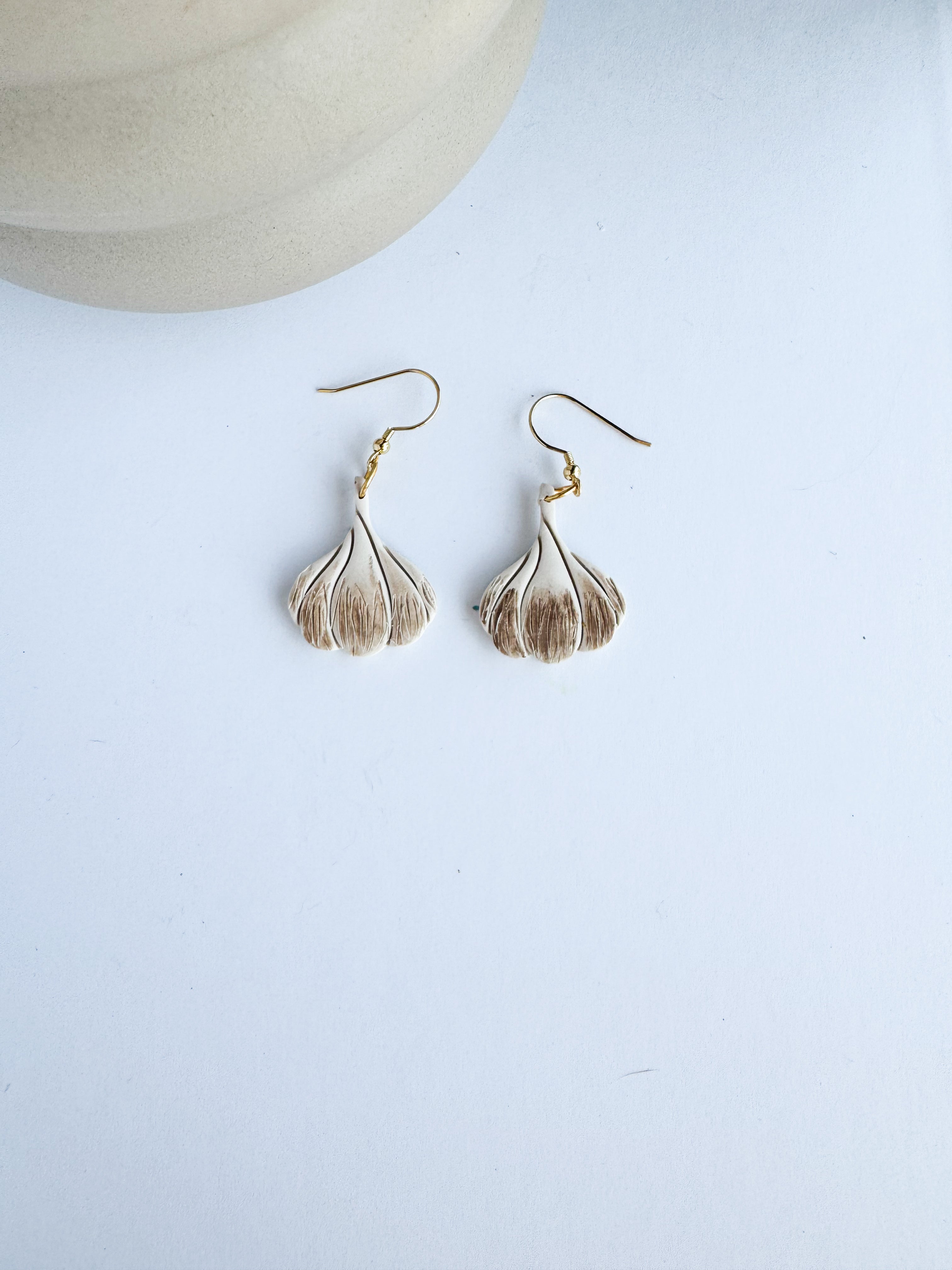 Garlic Bulb Earrings