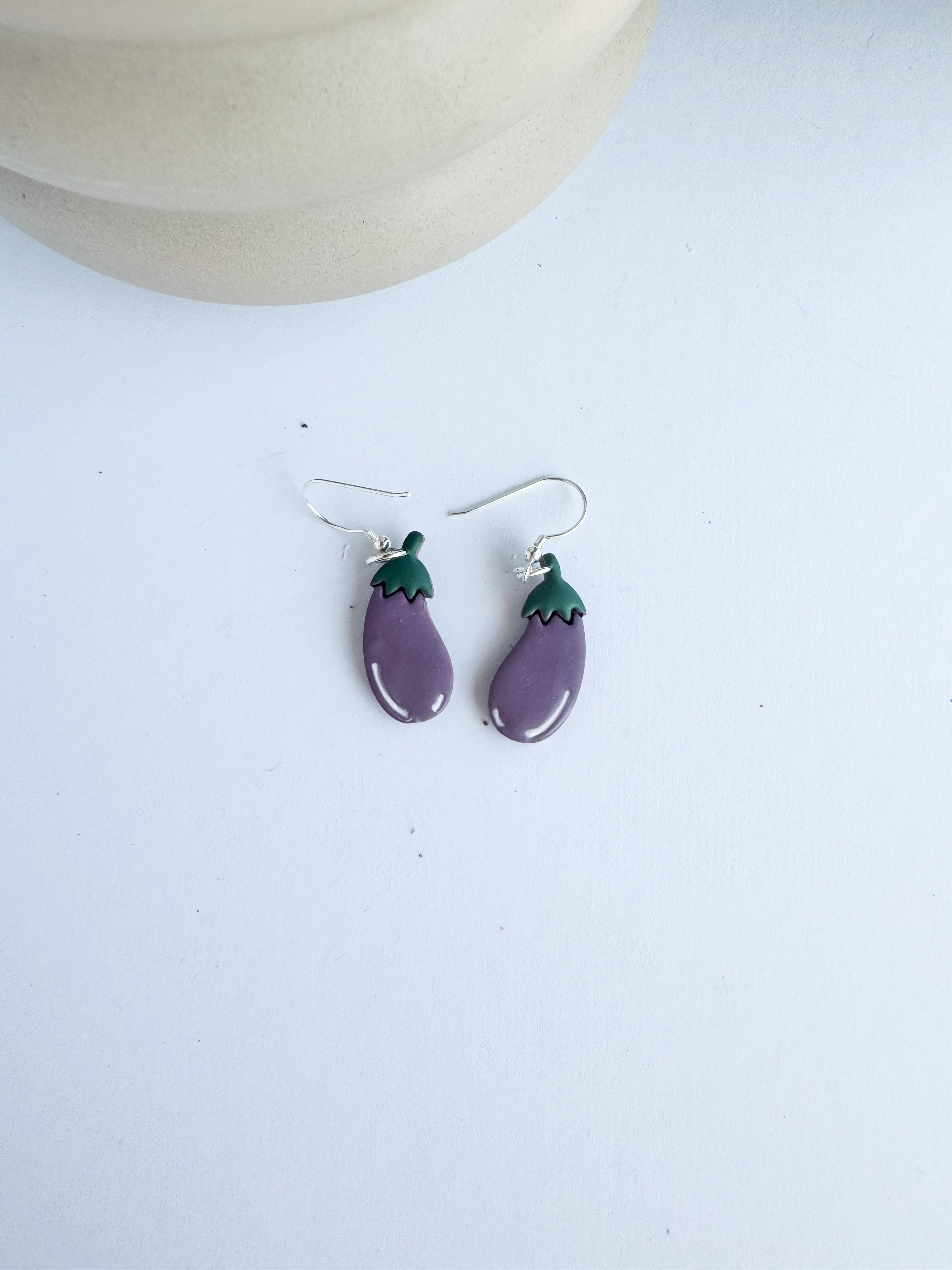 Eggplant Energy Earrings