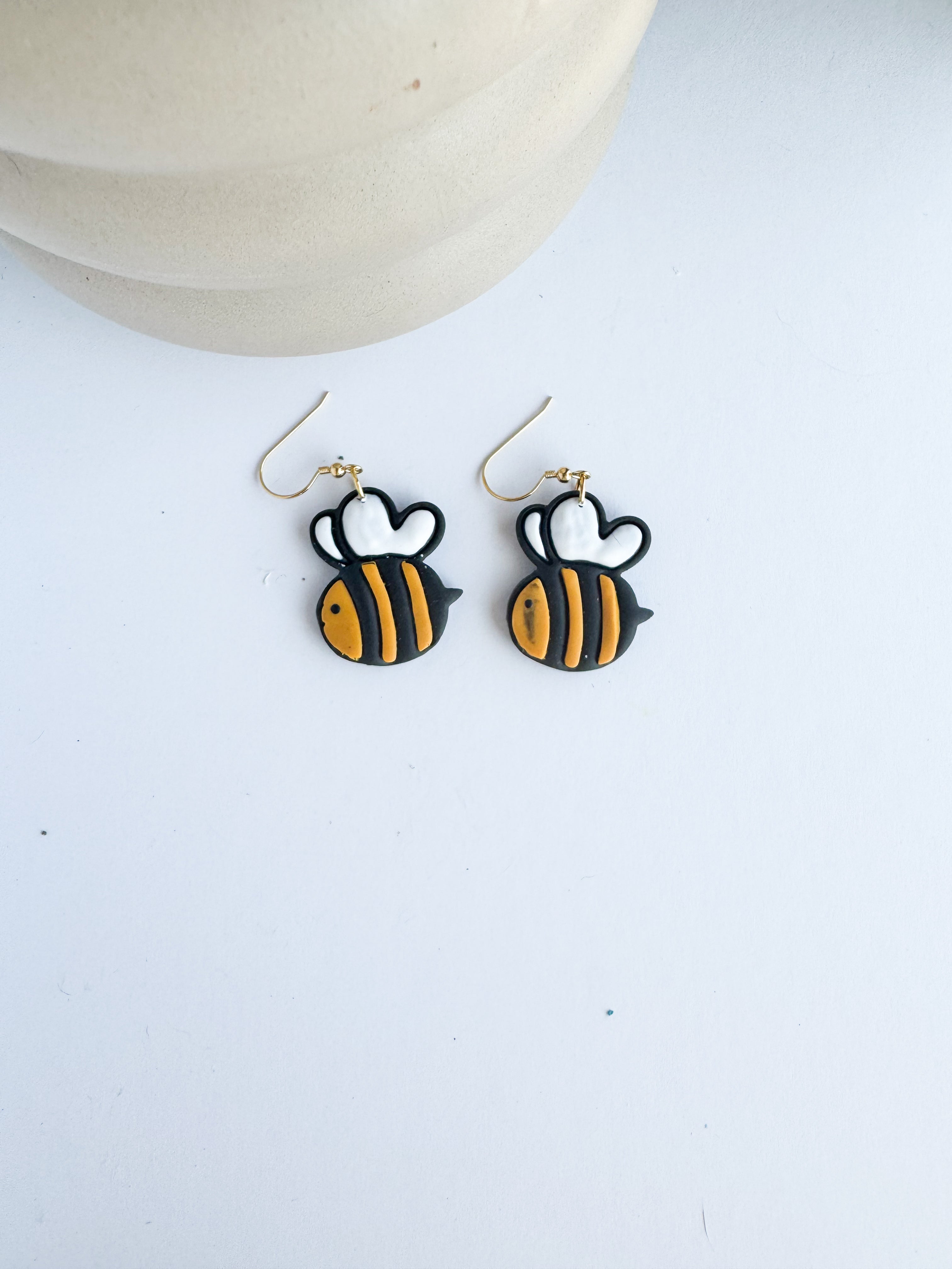 Buzzing Bees Dangle Earrings