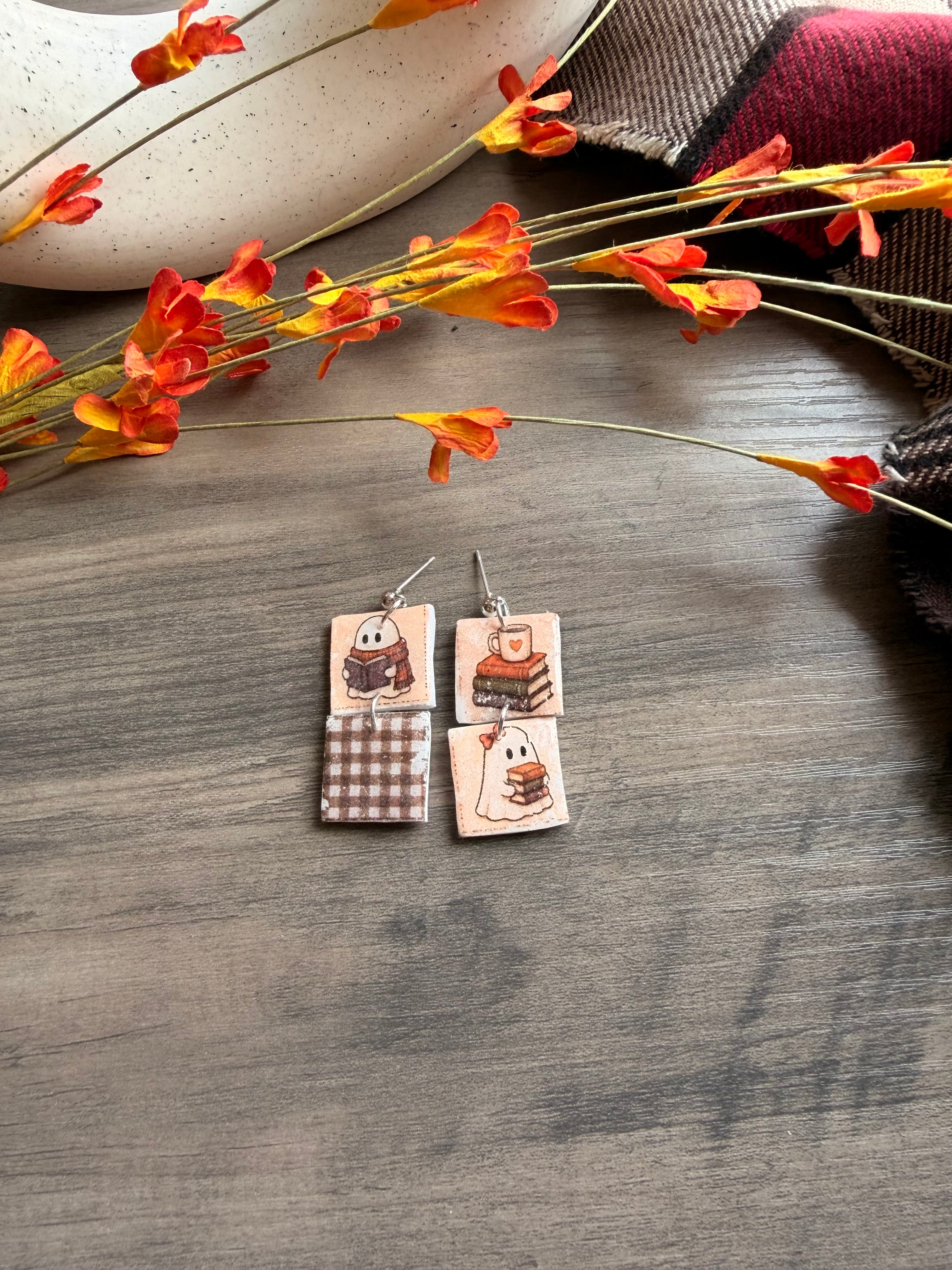 Autumn Storybook | One-of-a-Kind Earrings