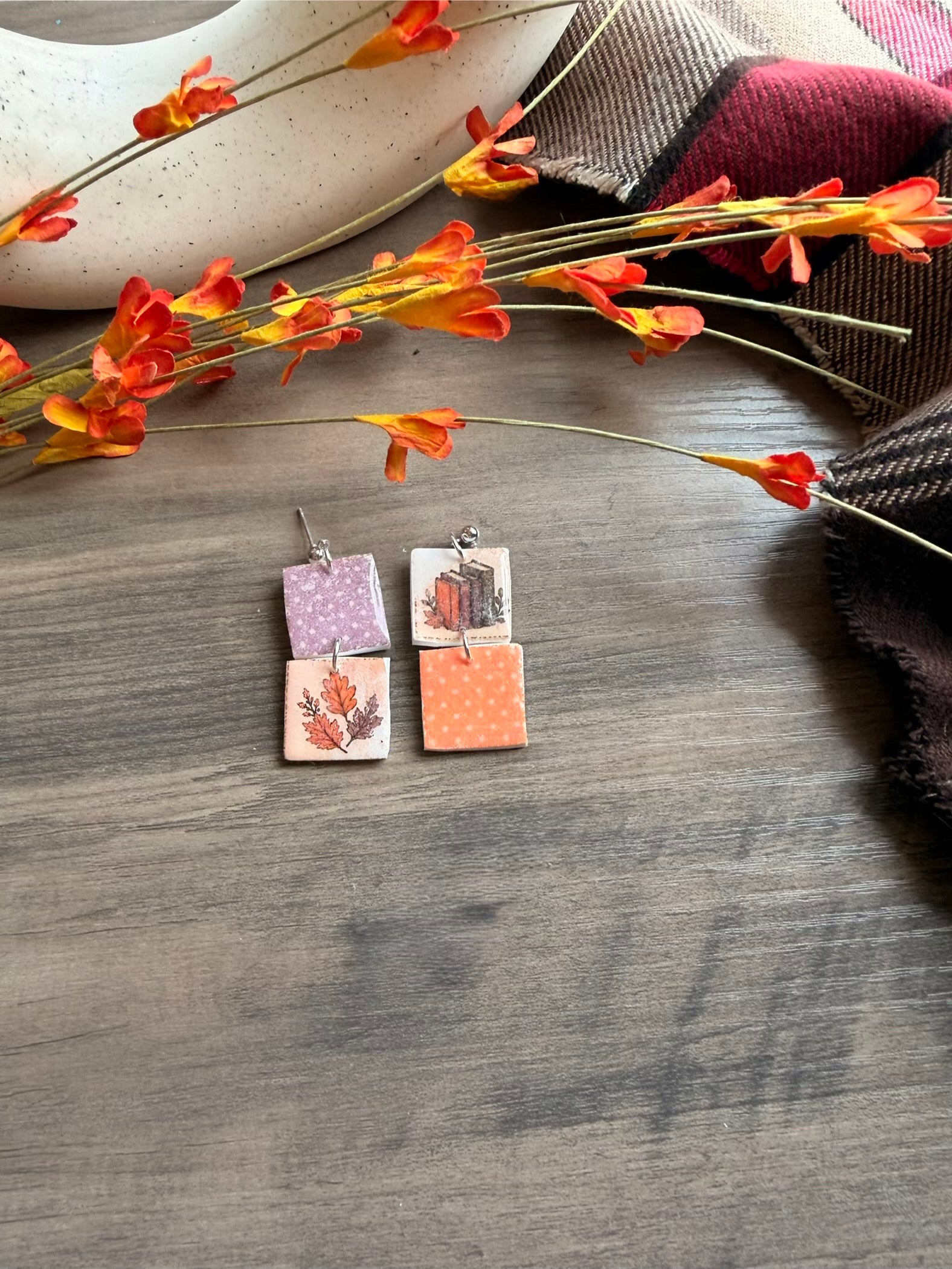 Autumn Storybook | One-of-a-Kind Earrings