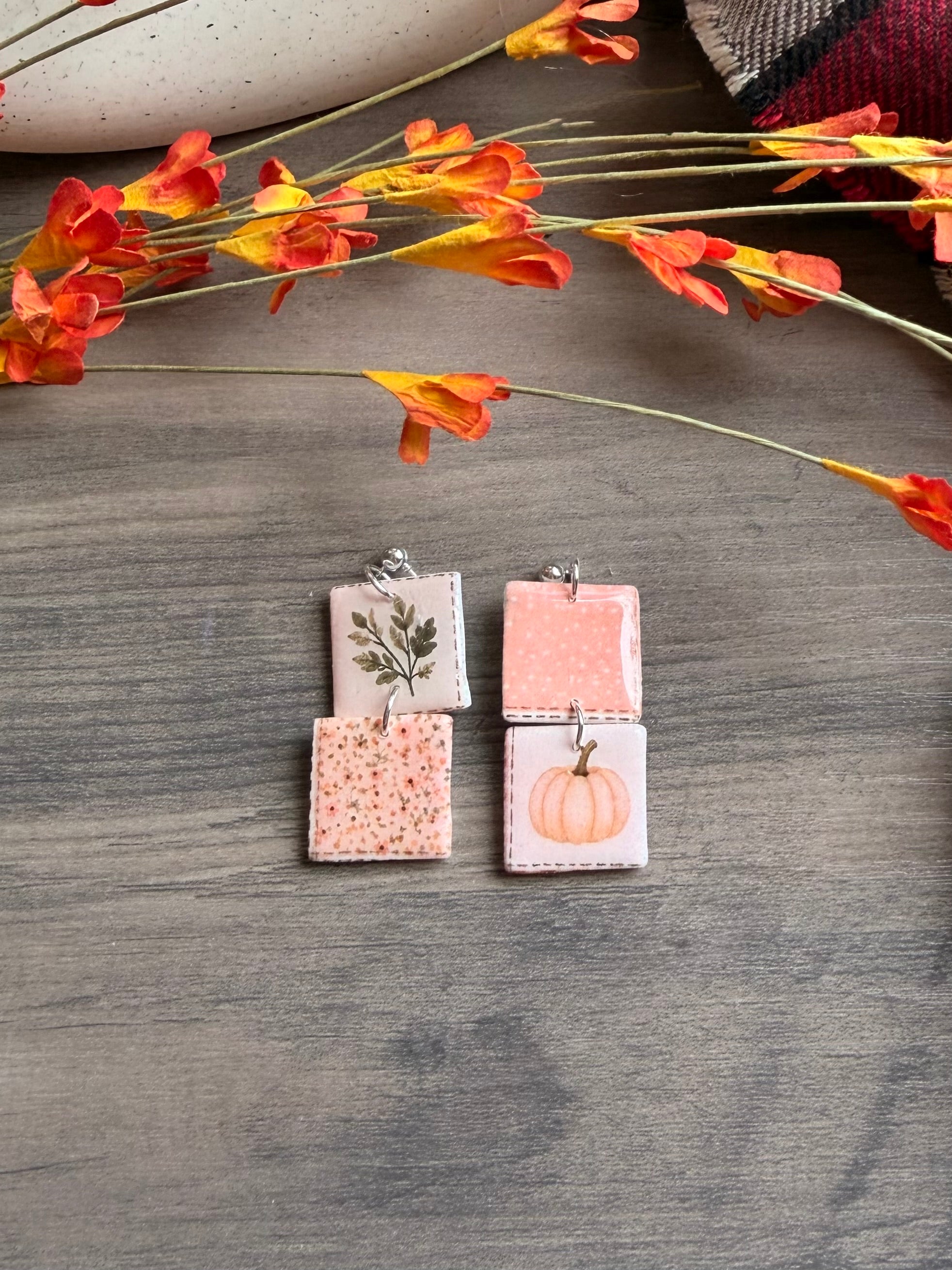 Autumn Storybook | One-of-a-Kind Earrings