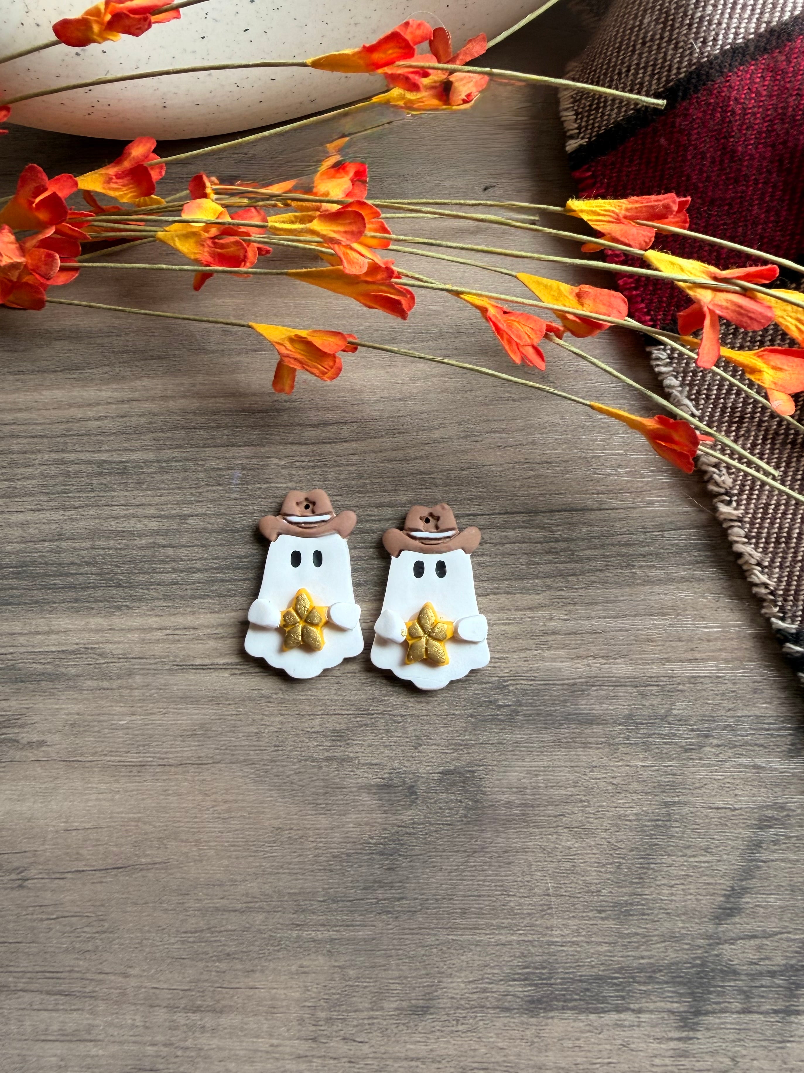 Howdy Boo Earrings