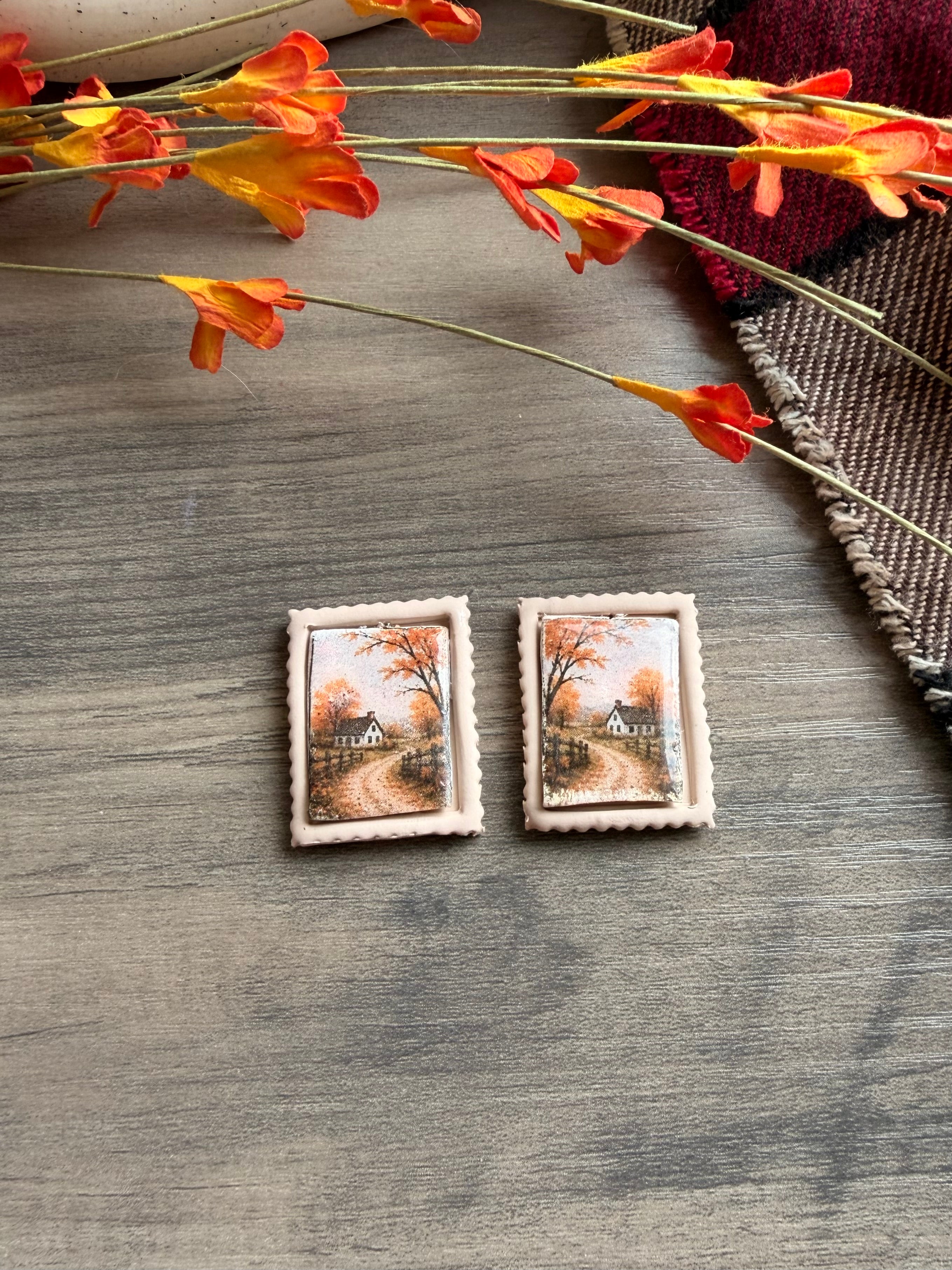 Cozy Autumn Collection | One-of-a-Kind Fall Earrings