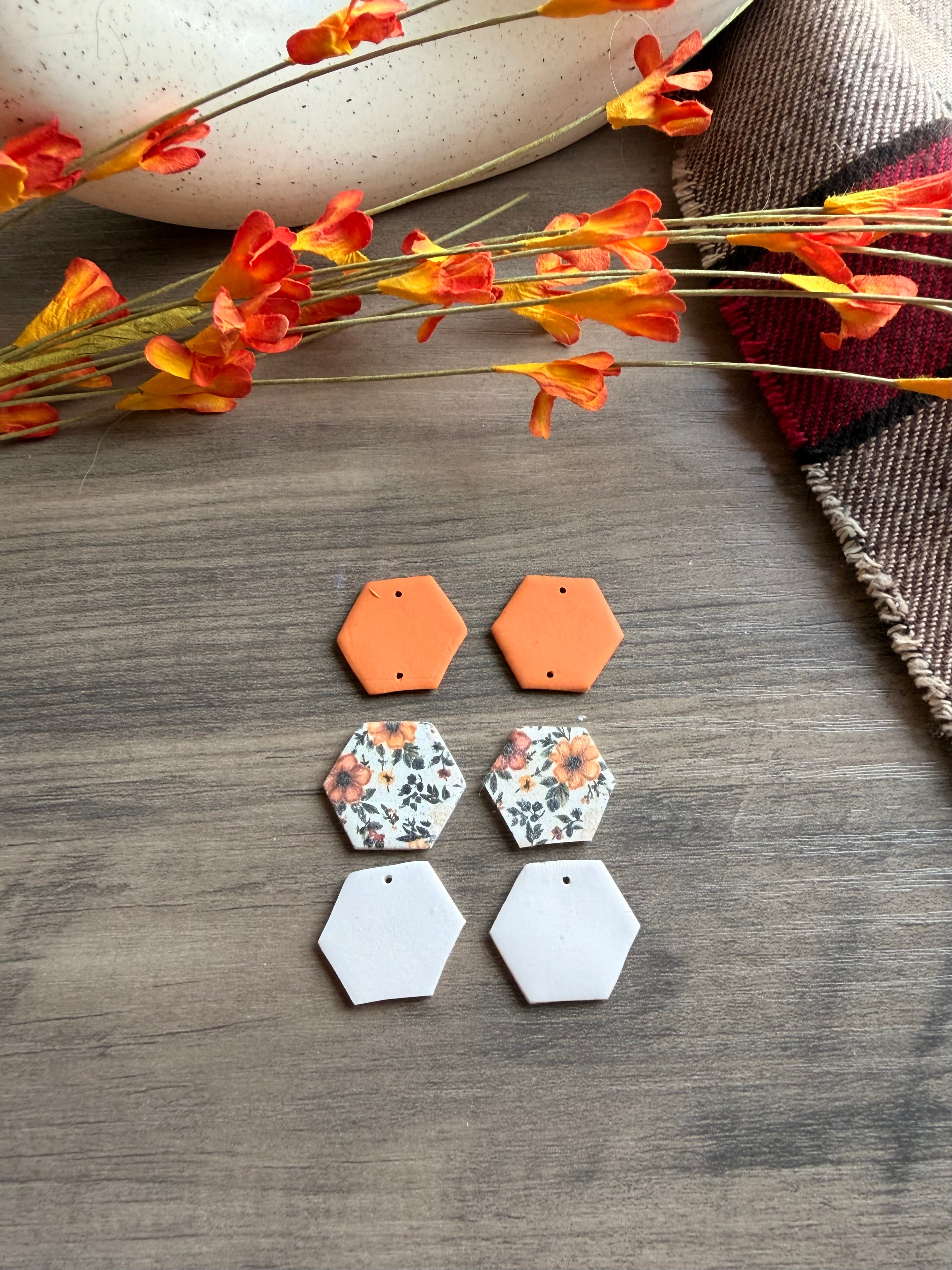 Autumn Layered Earrings : 2 design options