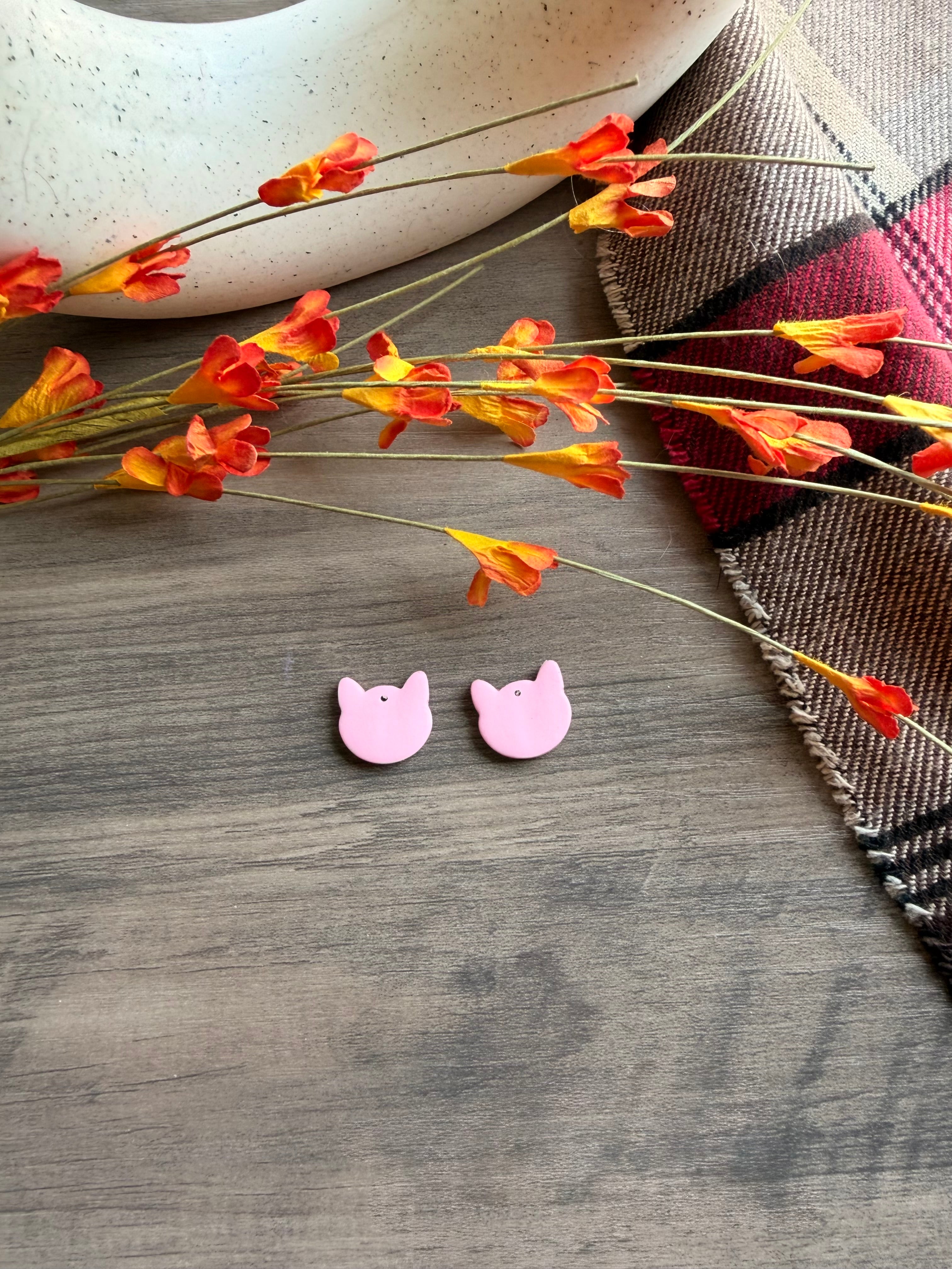Pink Fall Dangles