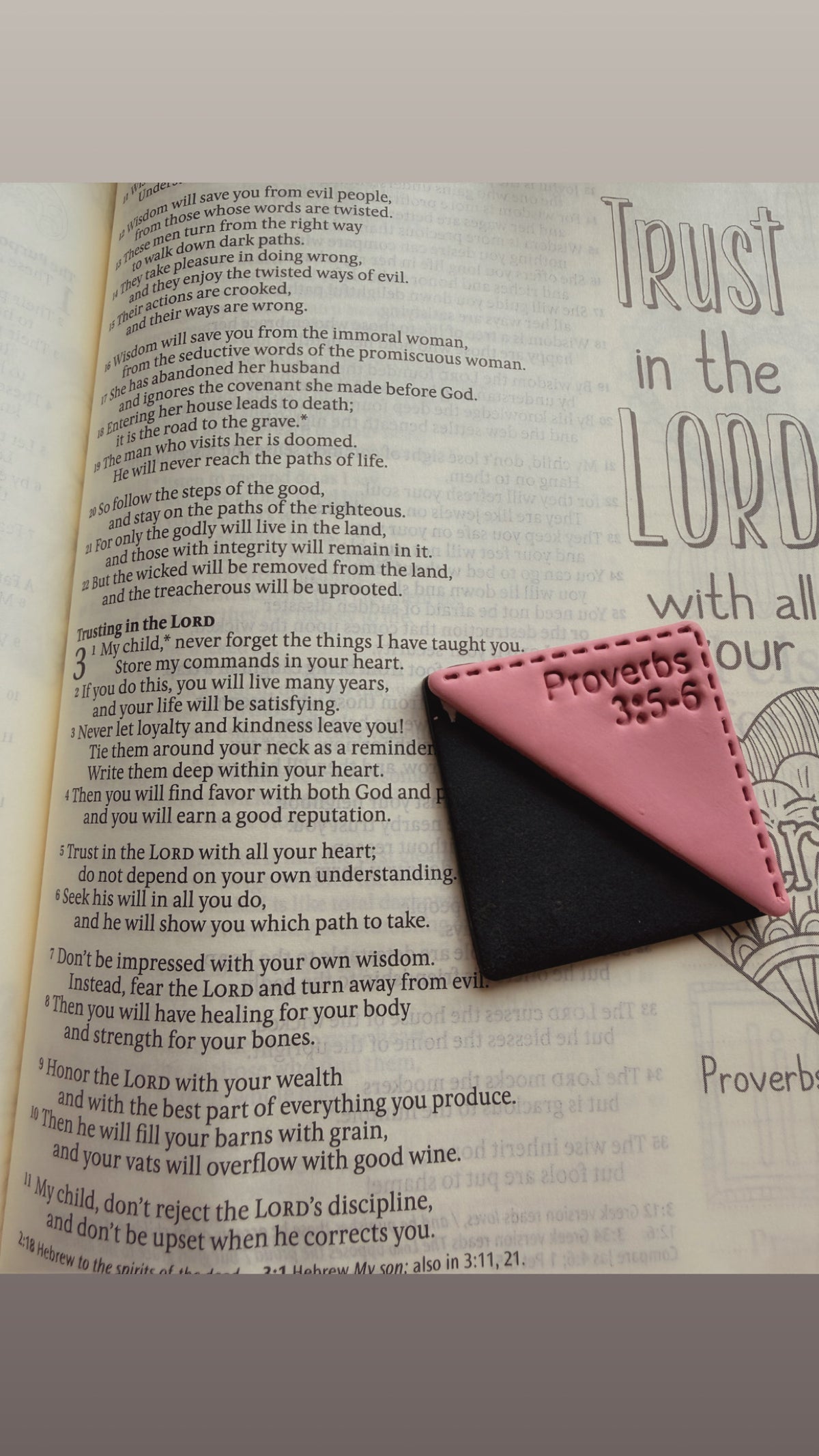 Wisdom to Wear Bookmark