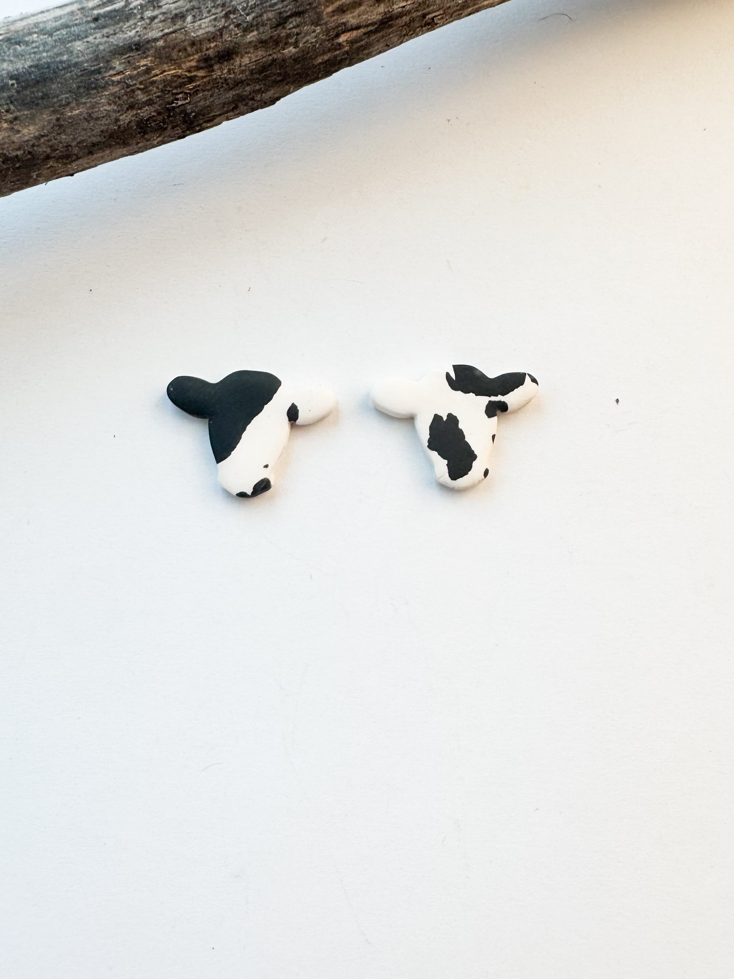 Cow Head Earrings