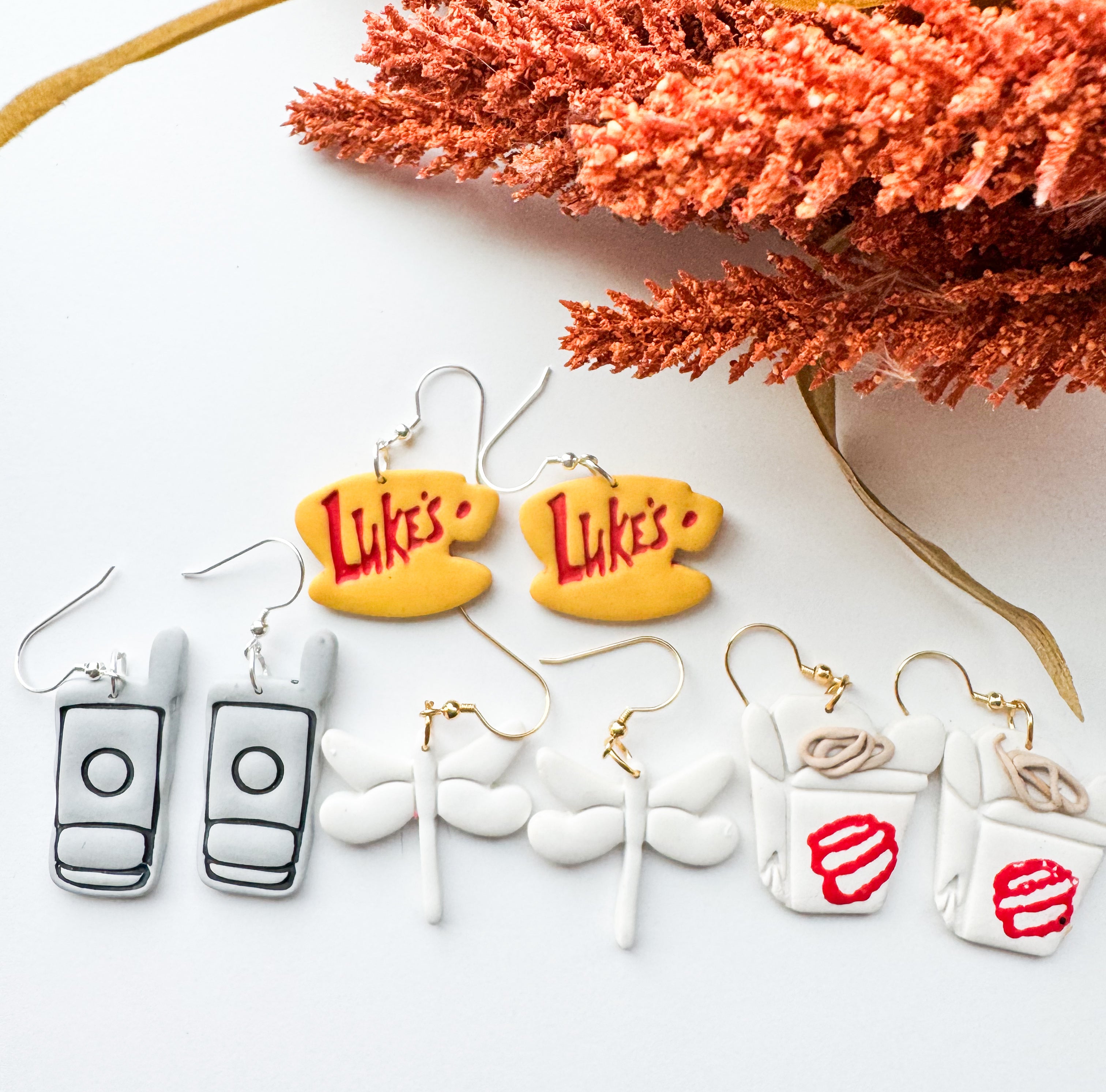 Fall Favorites: Clay Earrings