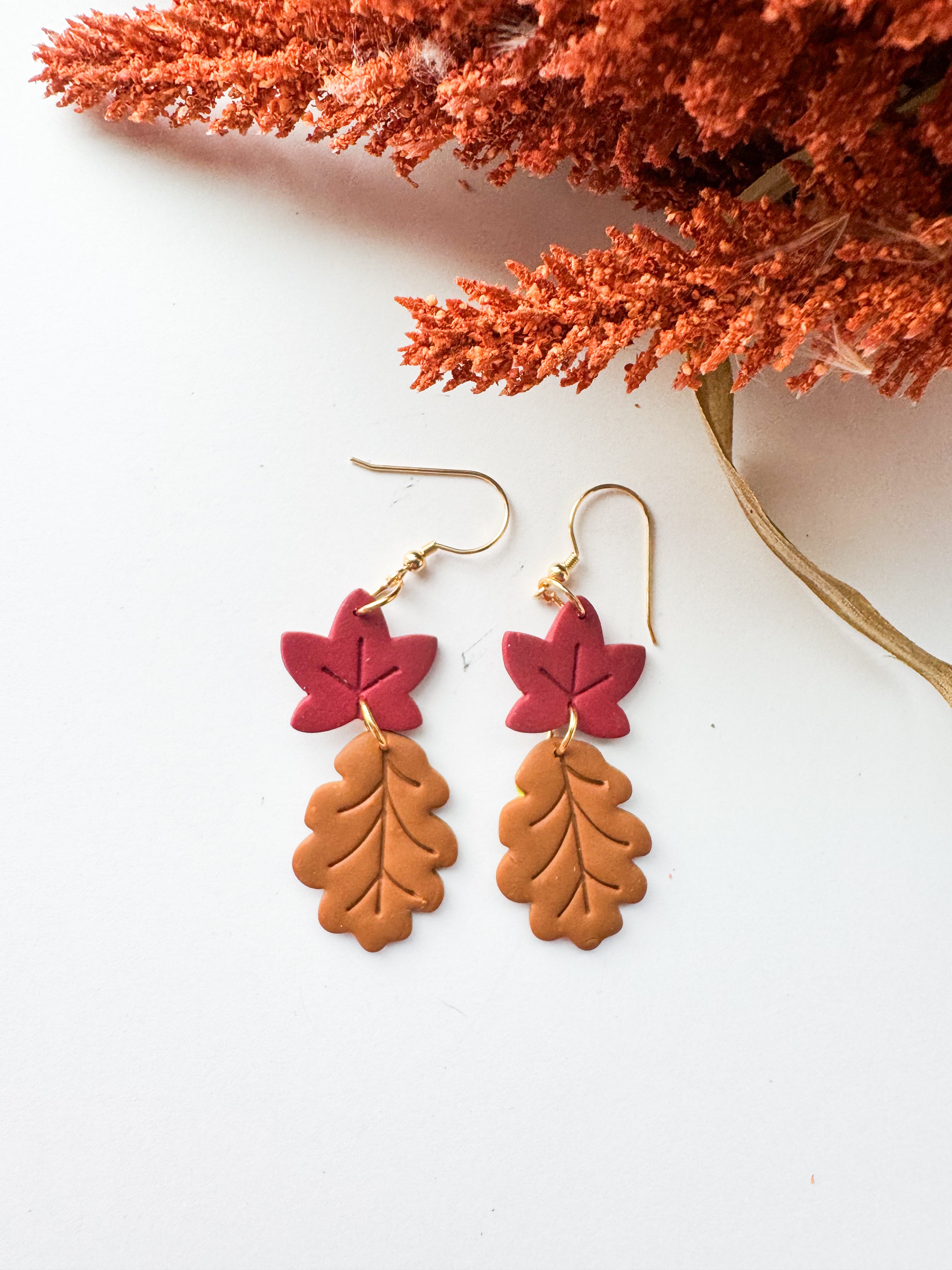 Autumn Leaf Earrings