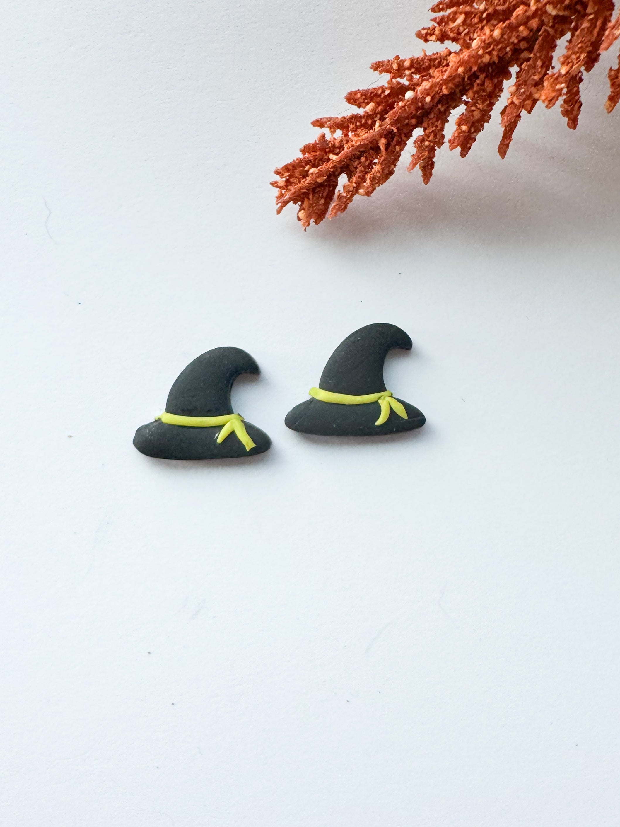 Wicked Witch Hat Studs