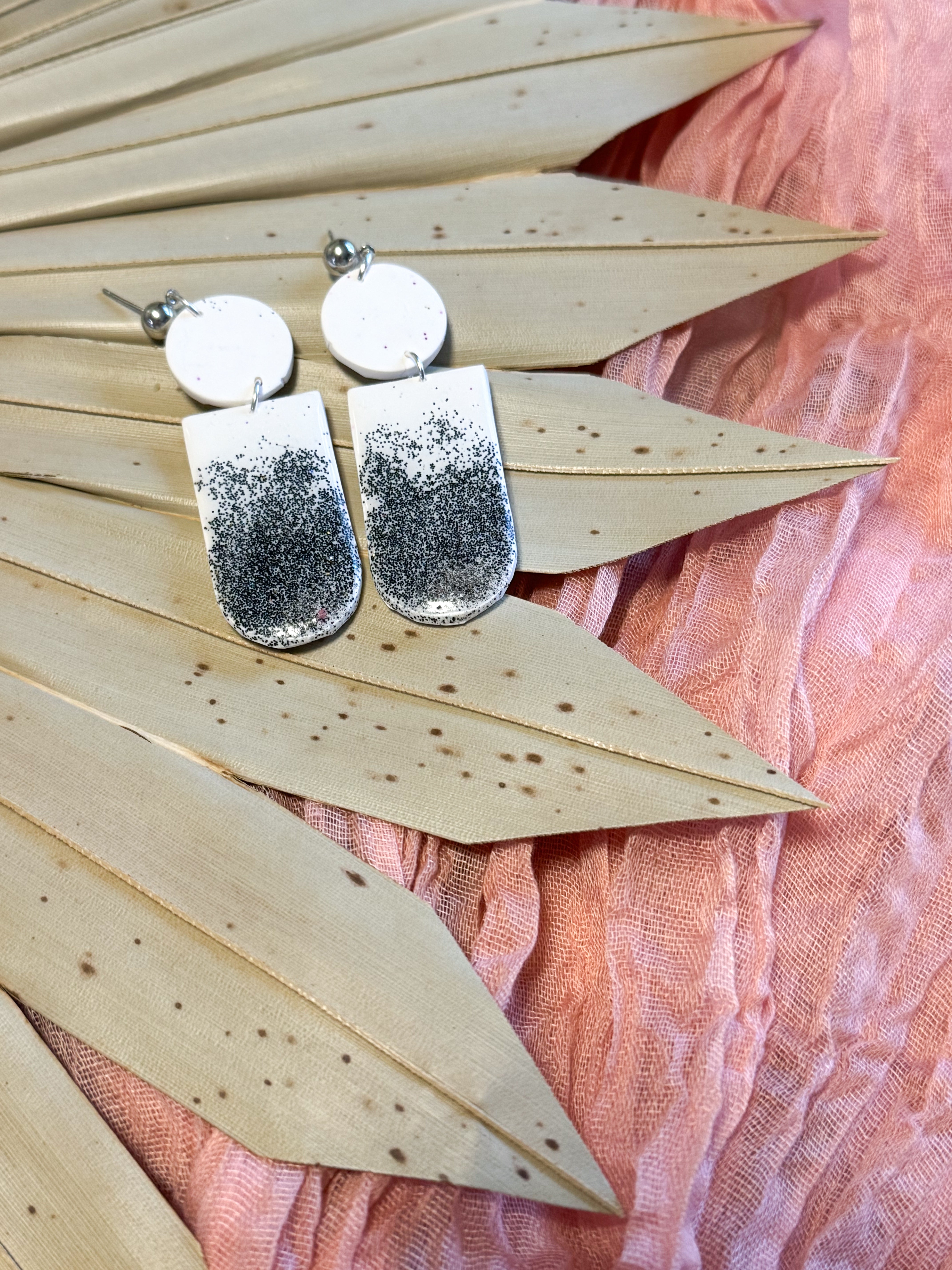 Sparkle Clay Earrings