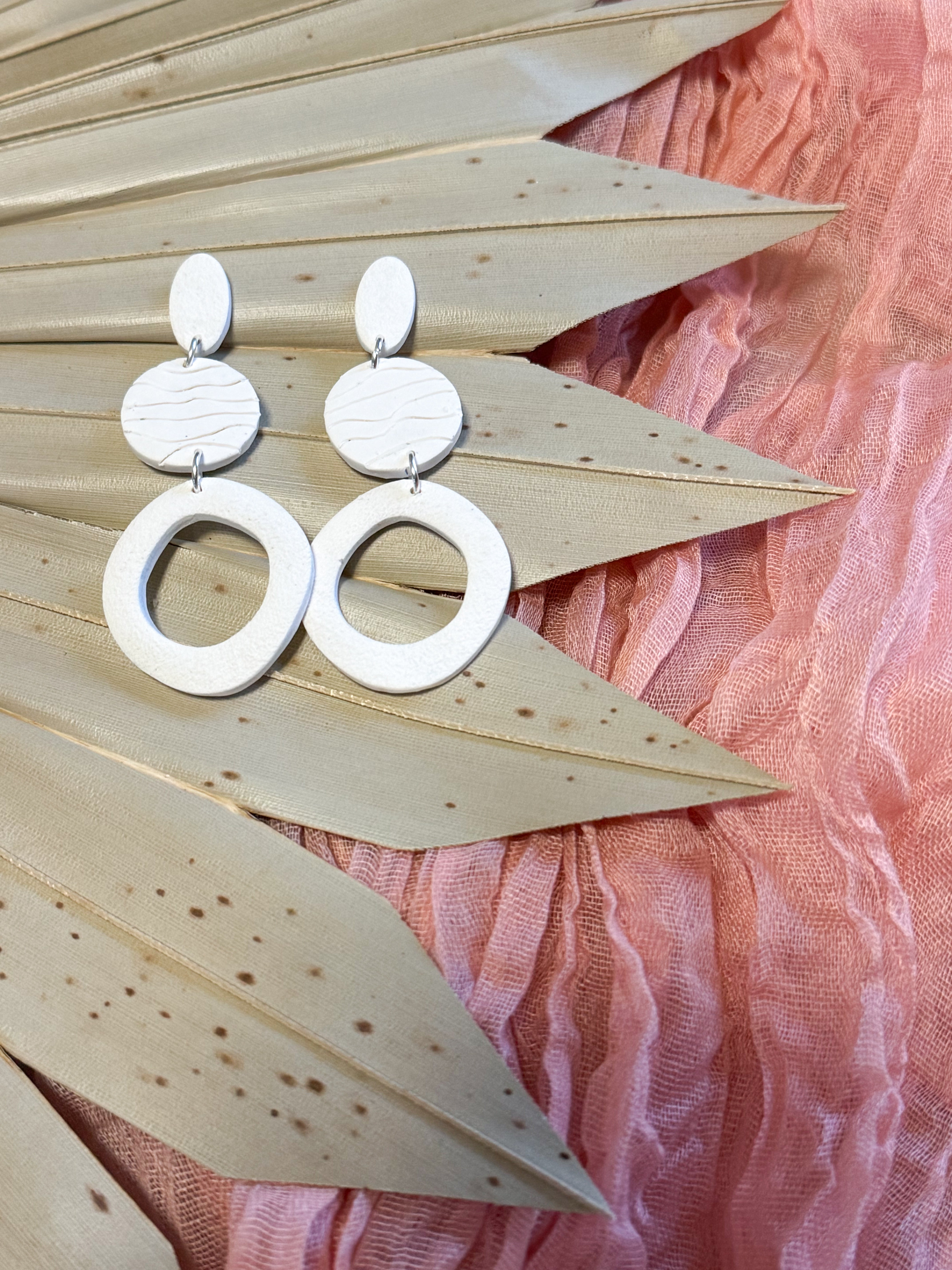 Jasmine Clay Earrings