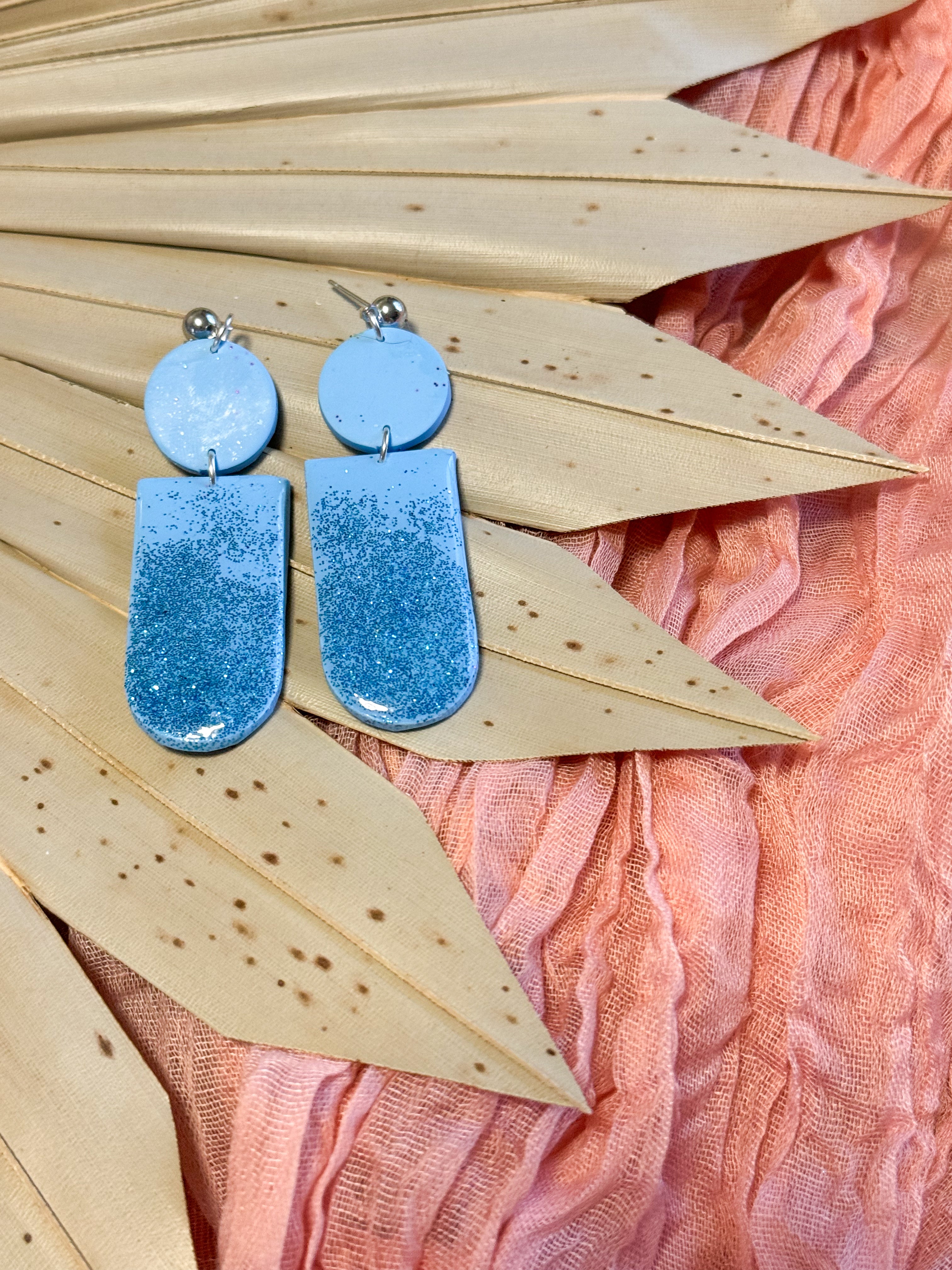 Sparkle Clay Earrings