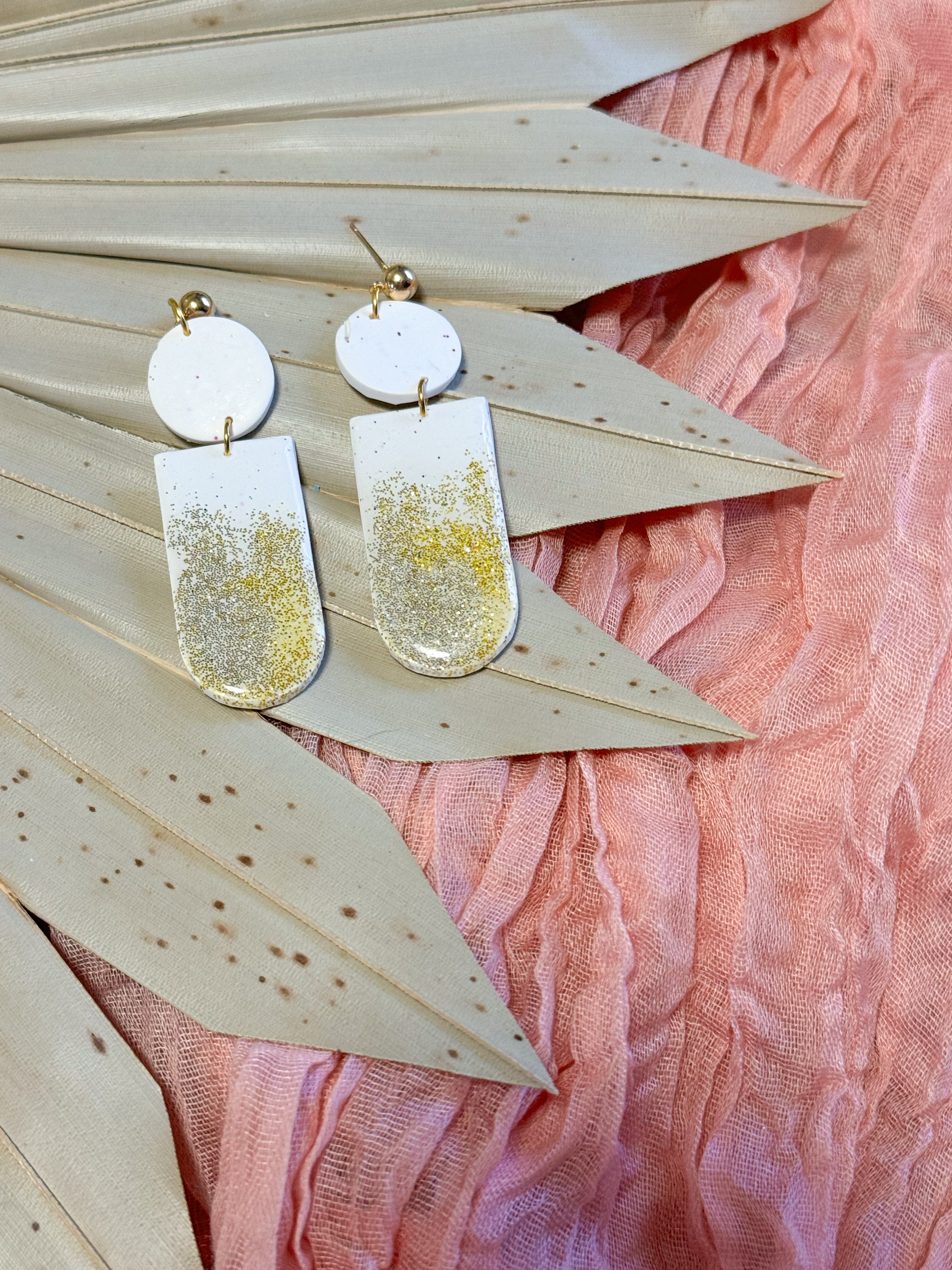 Sparkle Clay Earrings