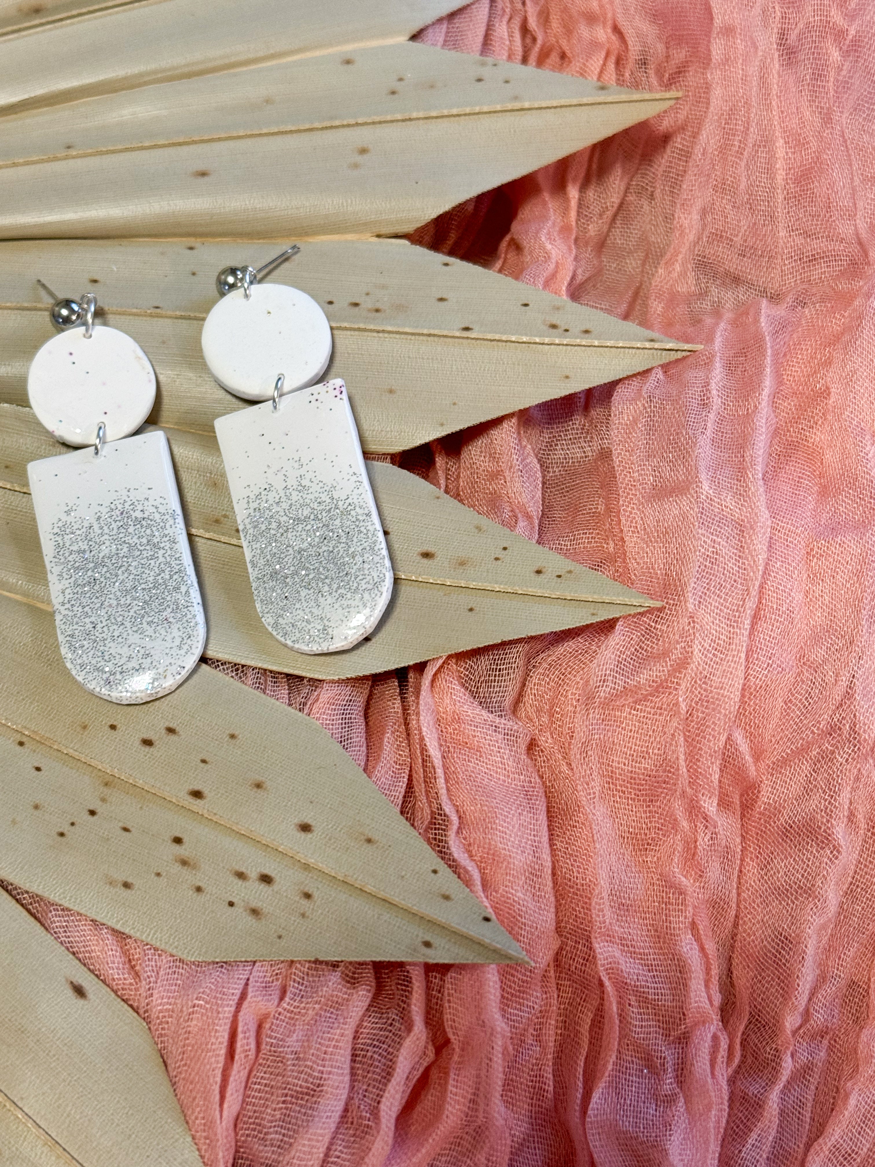 Sparkle Clay Earrings