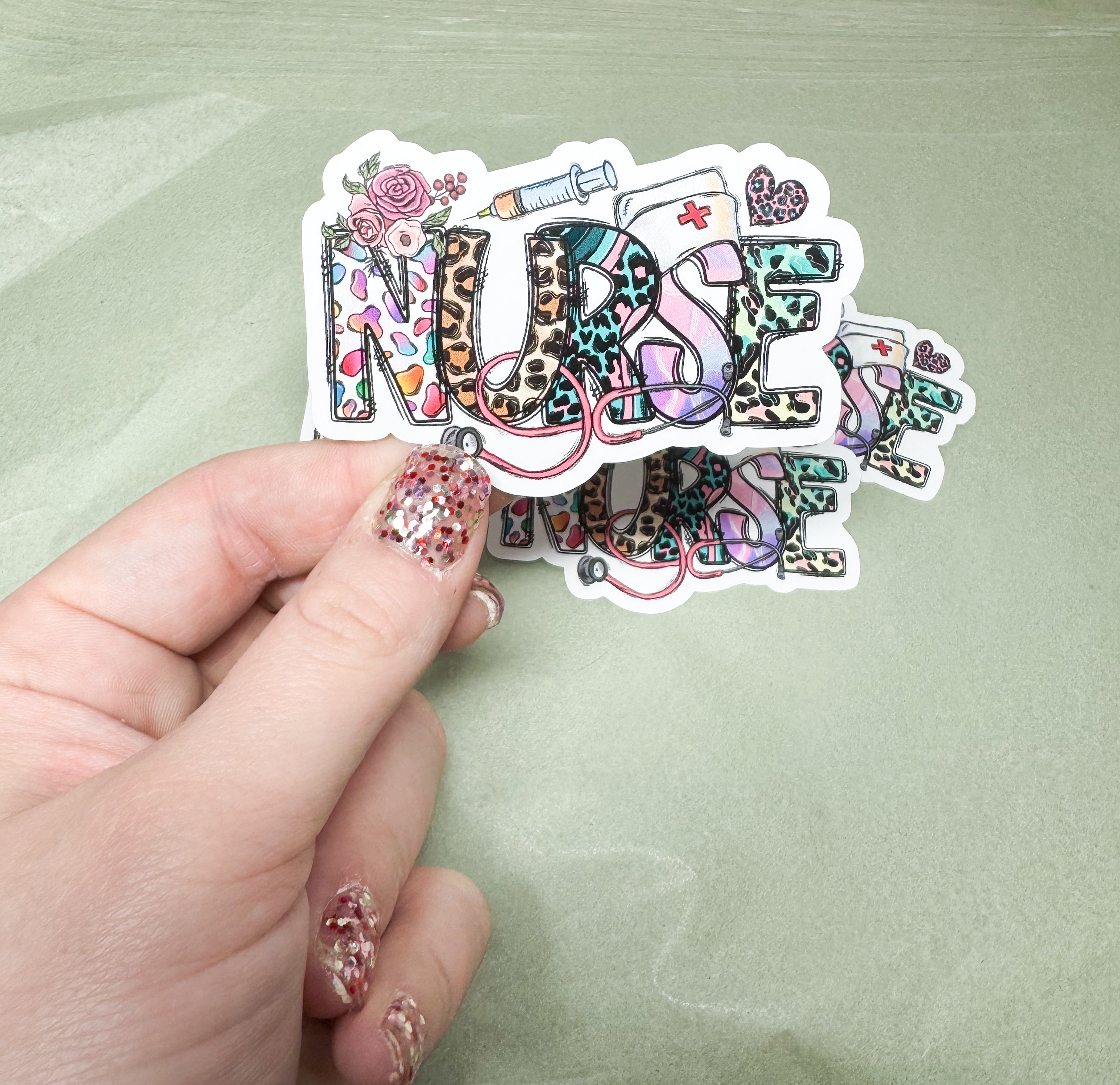 Nurse Vinyl Sticker