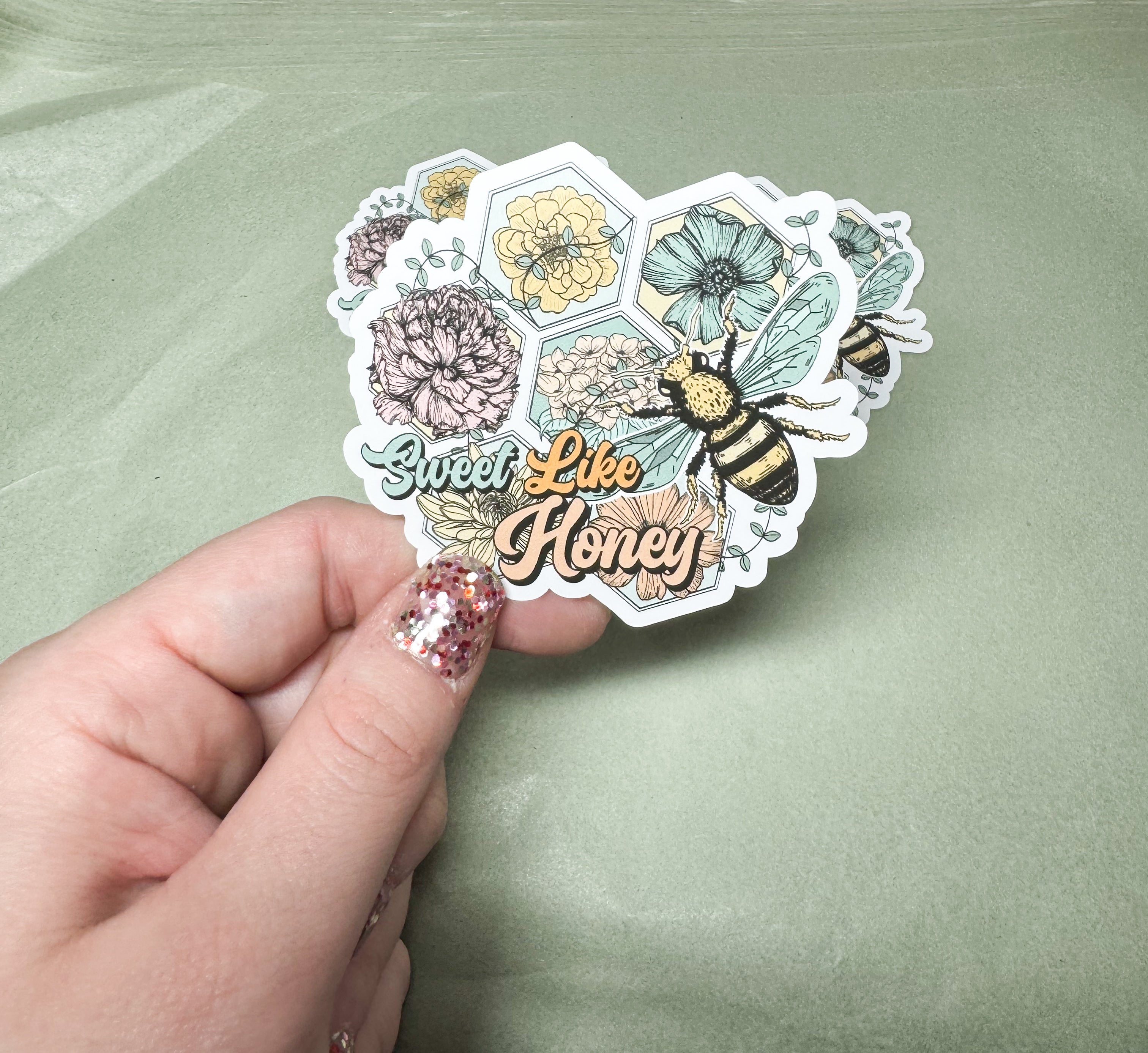 Sweet Like Honey Vinyl Sticker