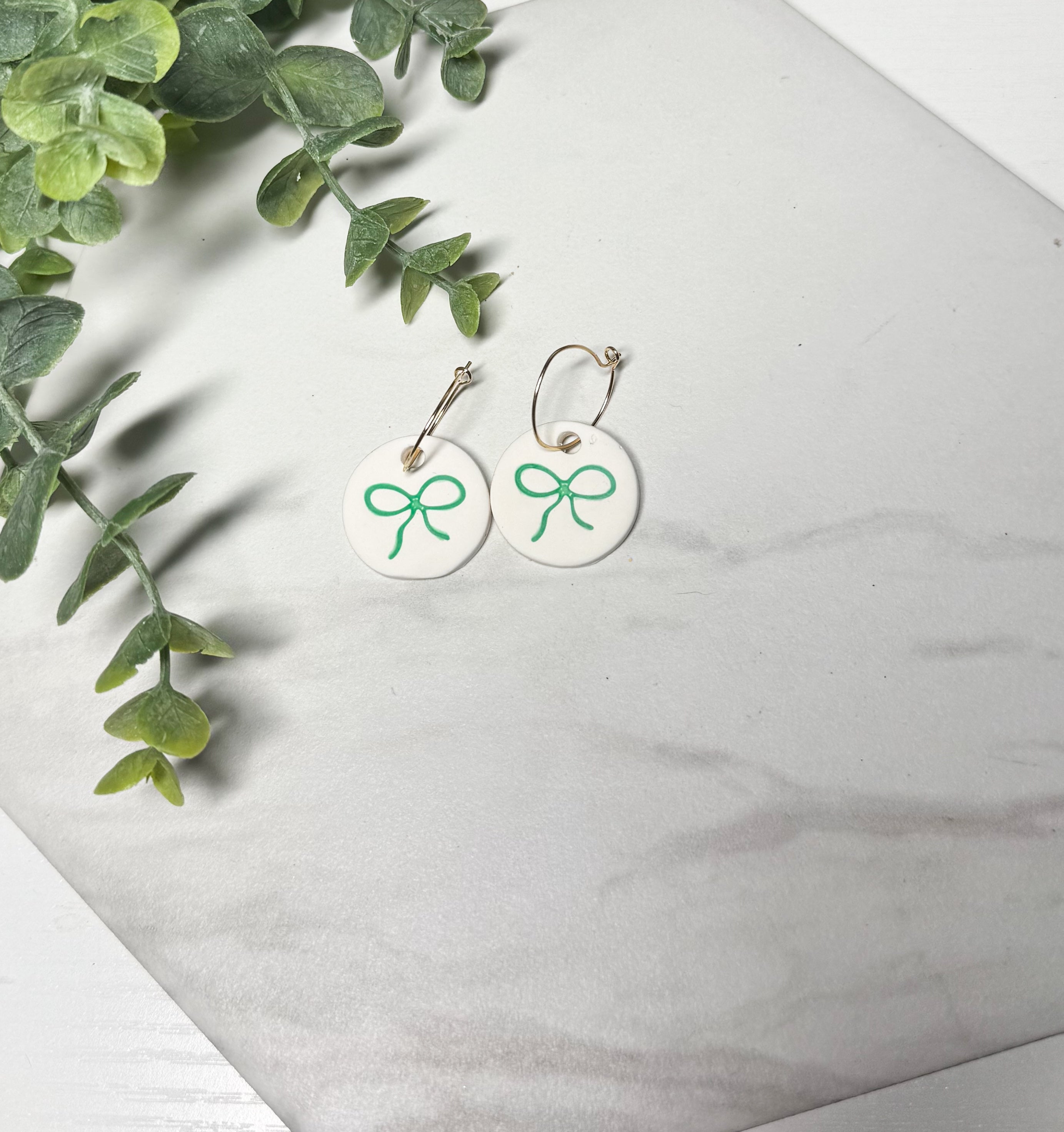 Minimal Bow Earrings
