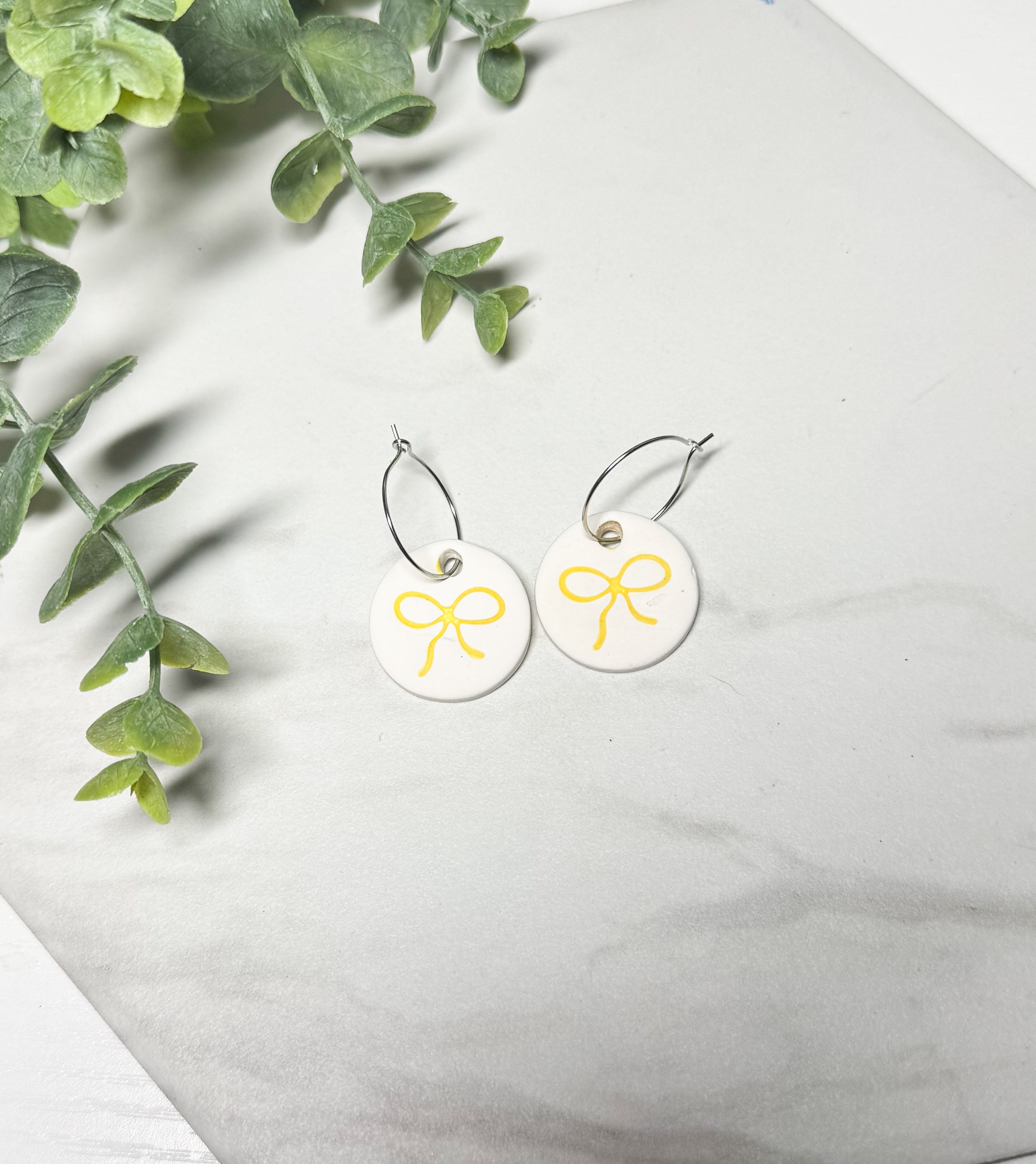 Minimal Bow Earrings